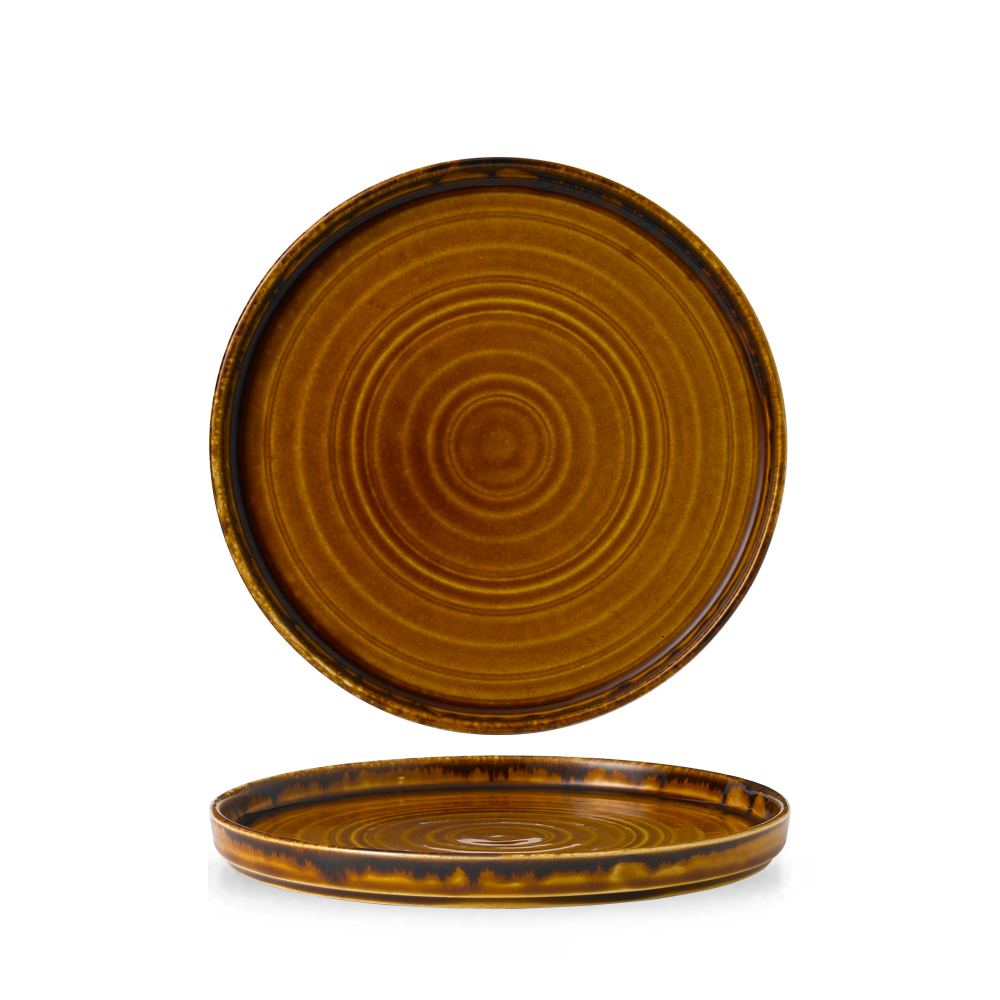 Teller 21cm HARVEST brown