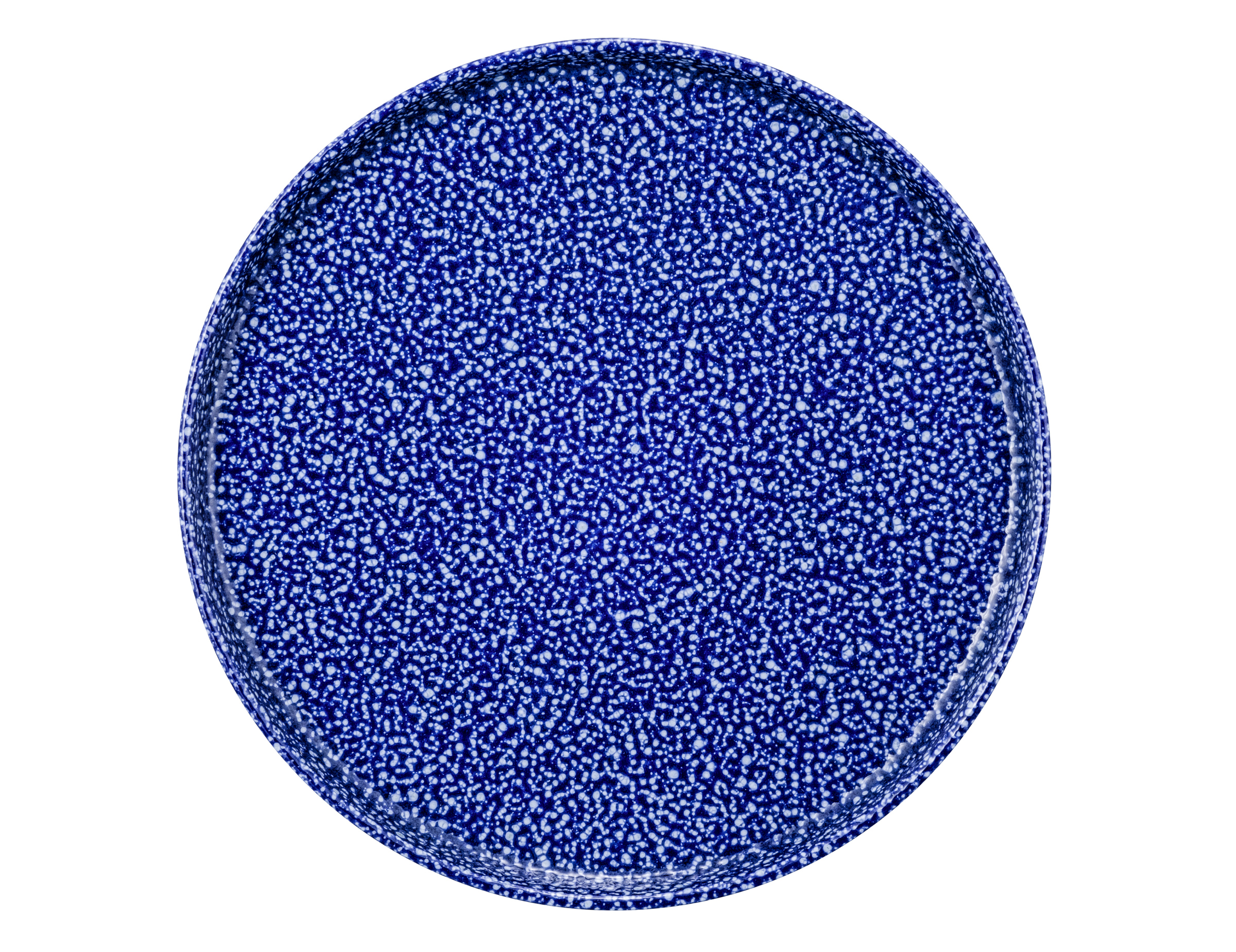 Teller rund flach rund 21cm M5397-21 GOOD MOOD intense blue