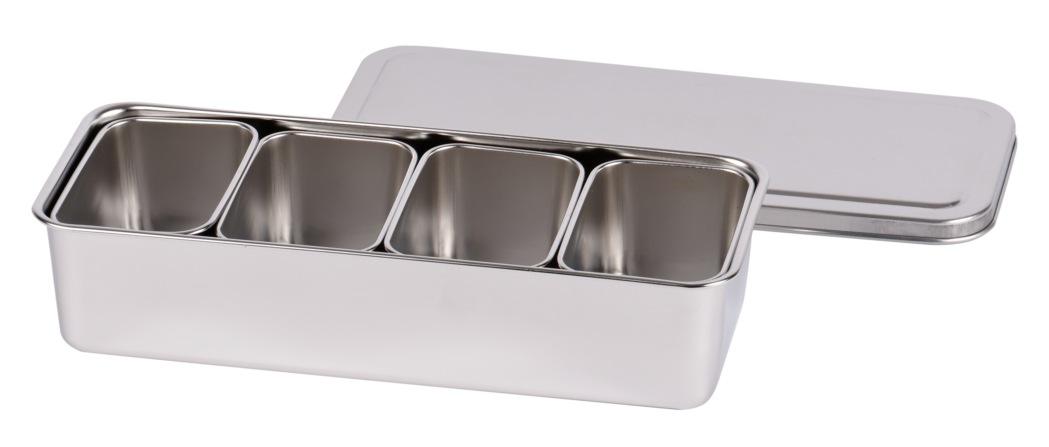 Japanische Lunchbox 28,1x11,8x6,3cm mit 4 Schalen