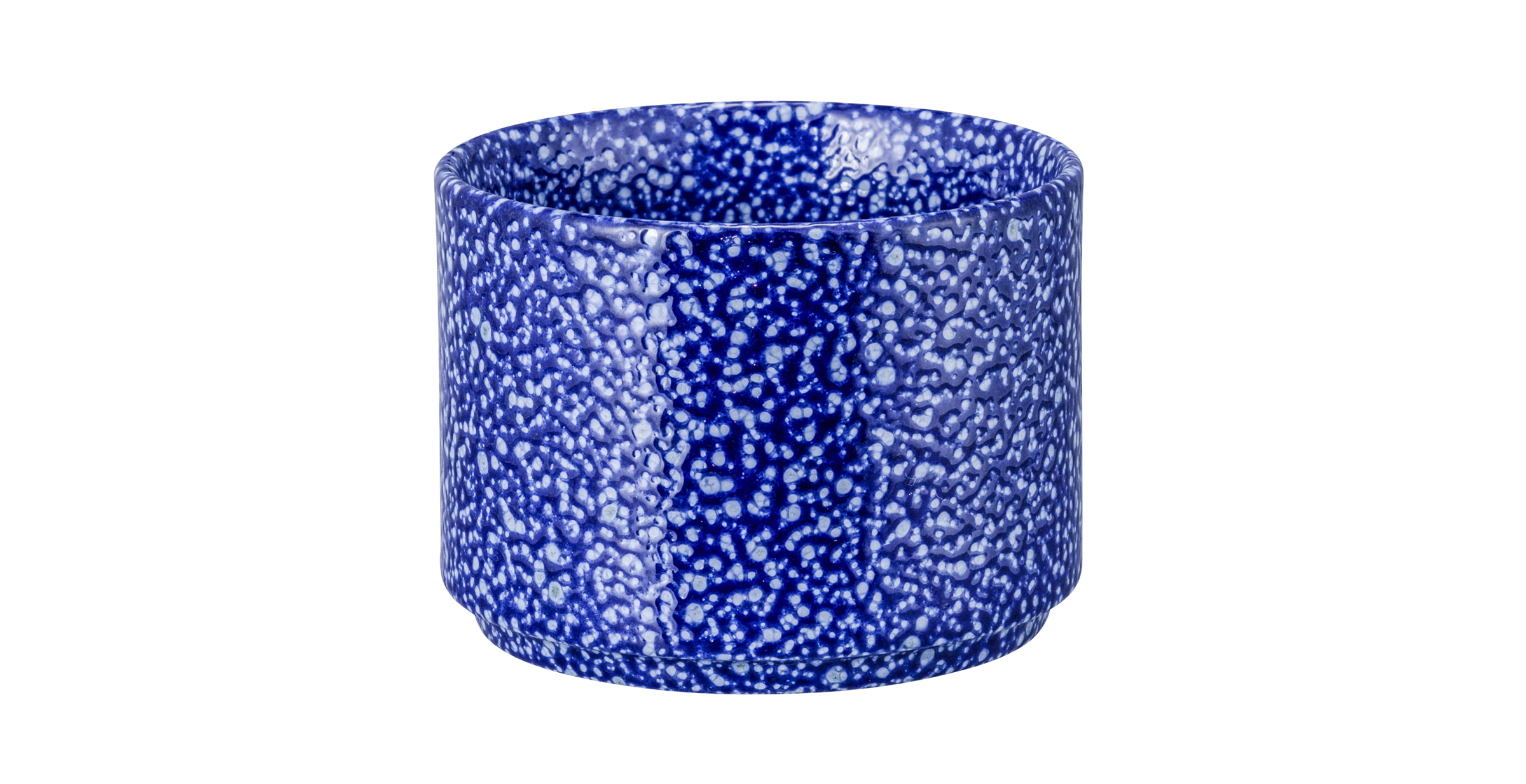 Schale rund hoch 8cm GOOD MOOD intense blue