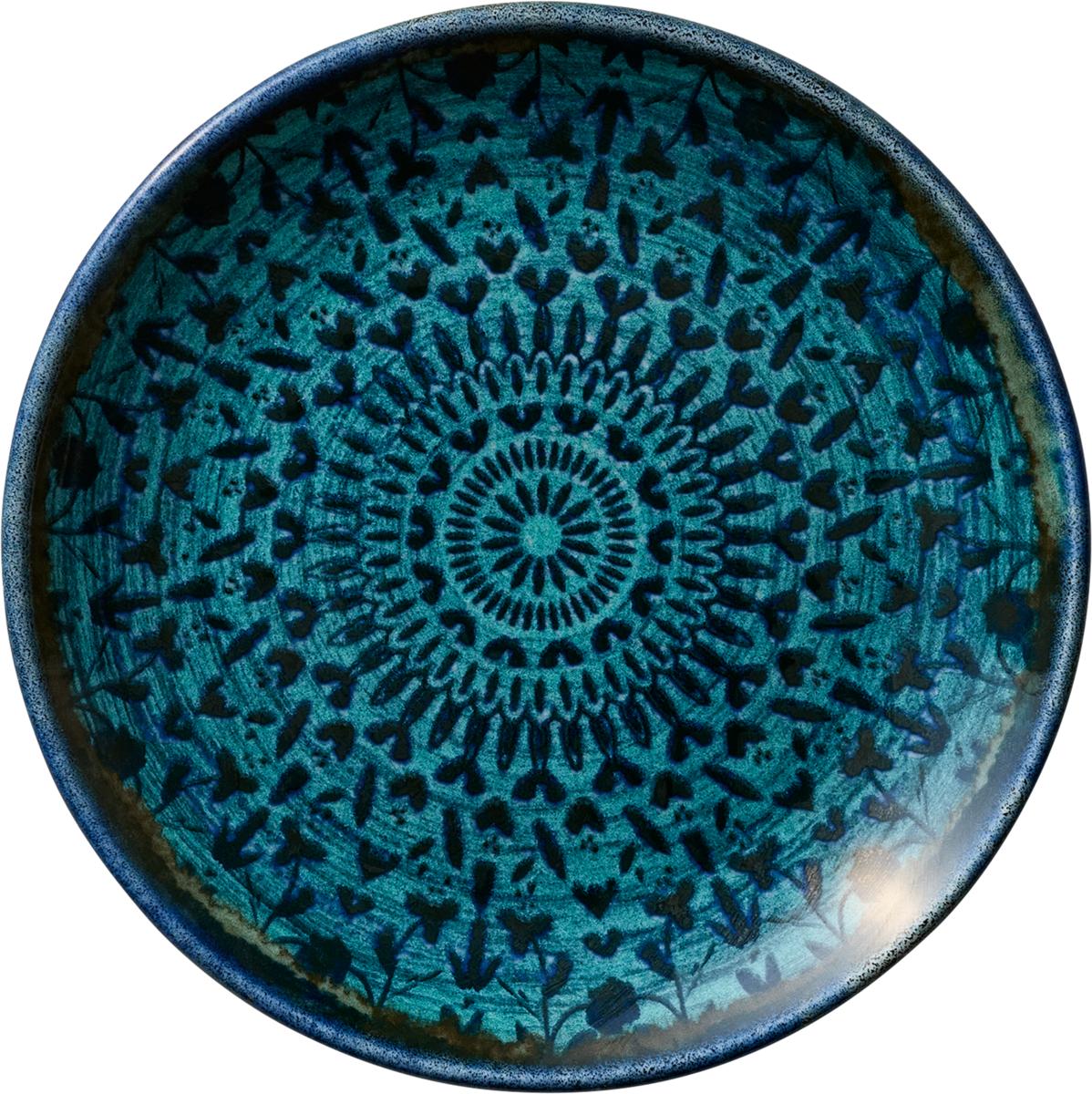 Teller flach coup indigo 15cm MIRAGE