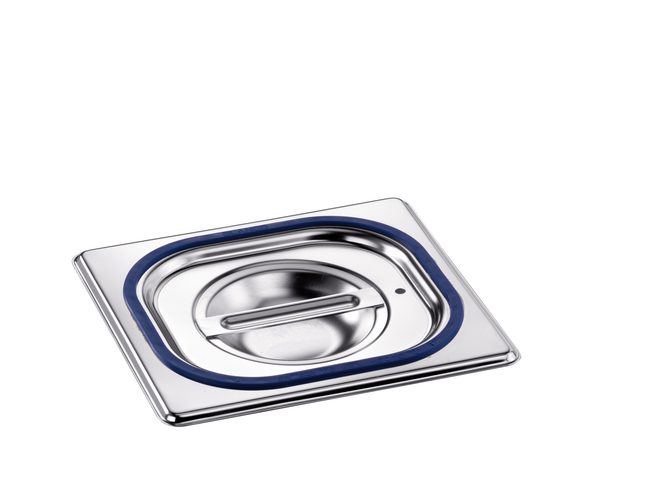 GN-Deckel 1/6 mit Silikondichtung 18/10