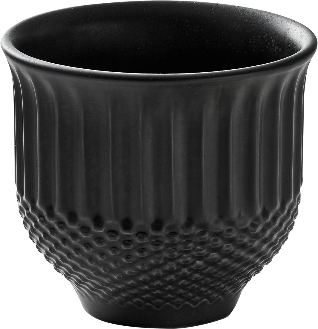 Kaffeebecher Relief coal 0,30l PINE