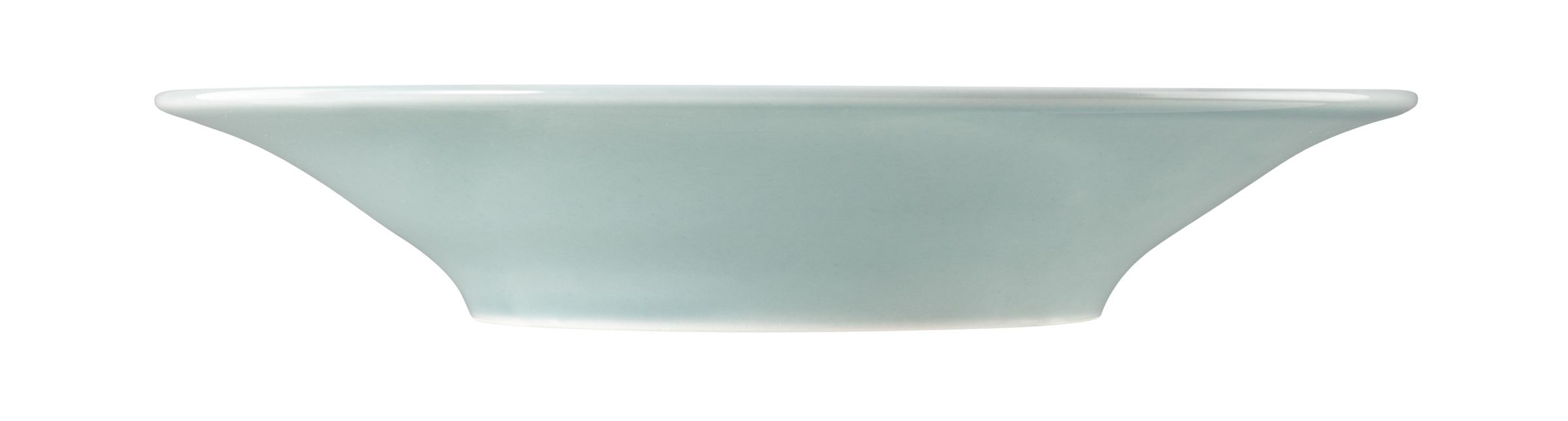 Teller rund mit Relief tief rund 22,5cm BEAT arktisblau