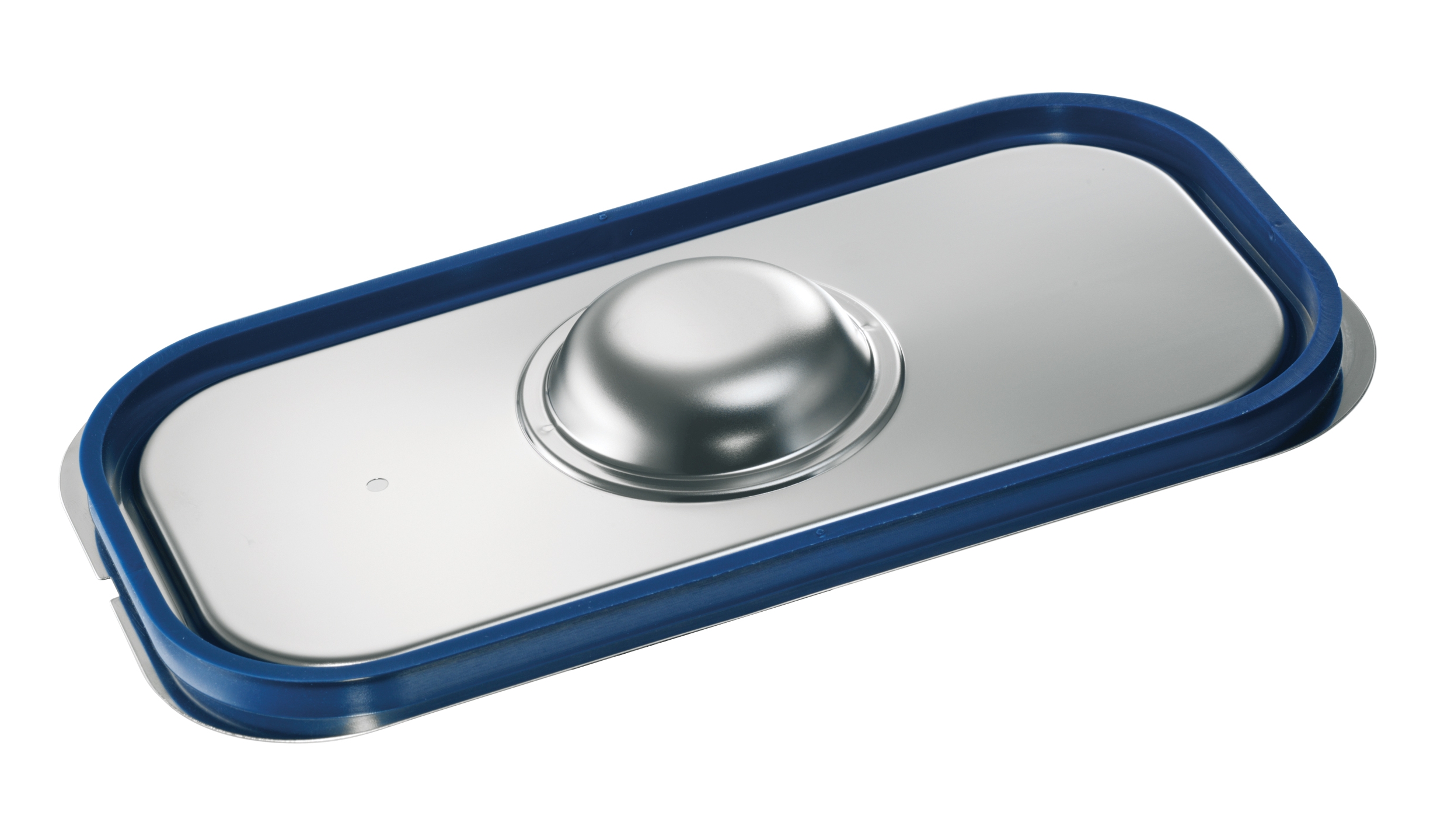 GN-Deckel 1/3 mit Silikondichtung 18/10