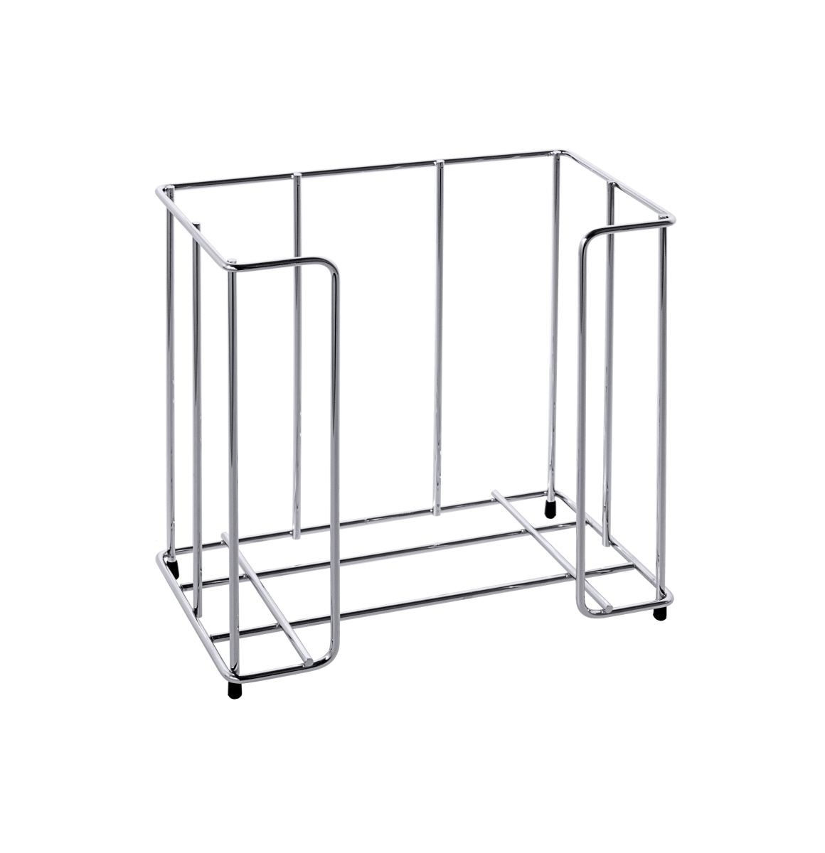 12801 Serviettenhalter 20x11x20cm (1/8 Falz) verchromt