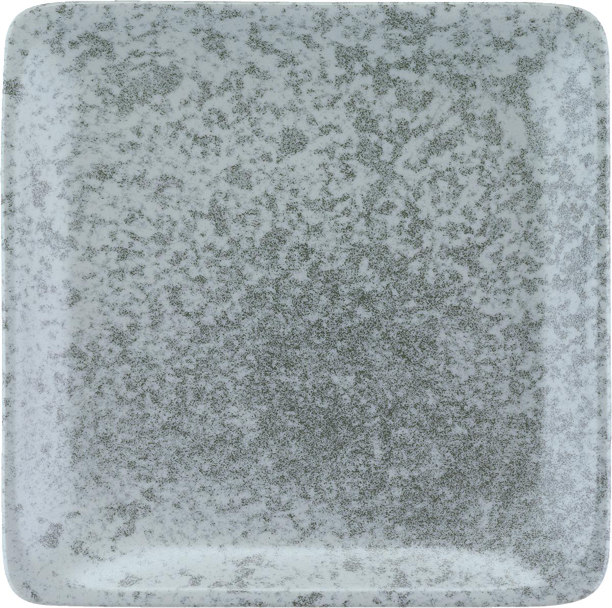 Teller flach quadratisch 19cm SANDSTONE GRAY
