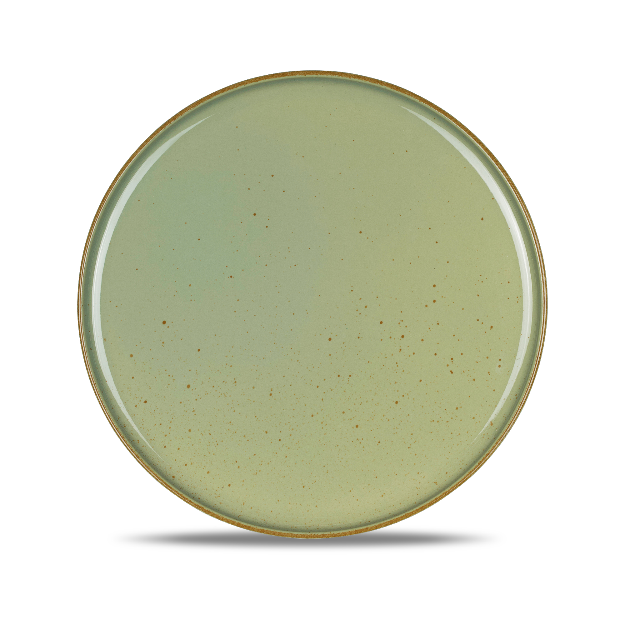 156447 Teller flach 20cm SMART olive smash