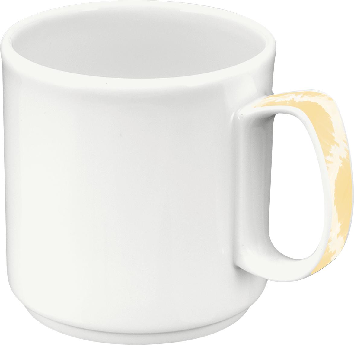 Spezialbecher stapelbar 0.30l INVITA DIMENSION CALMERA yellow