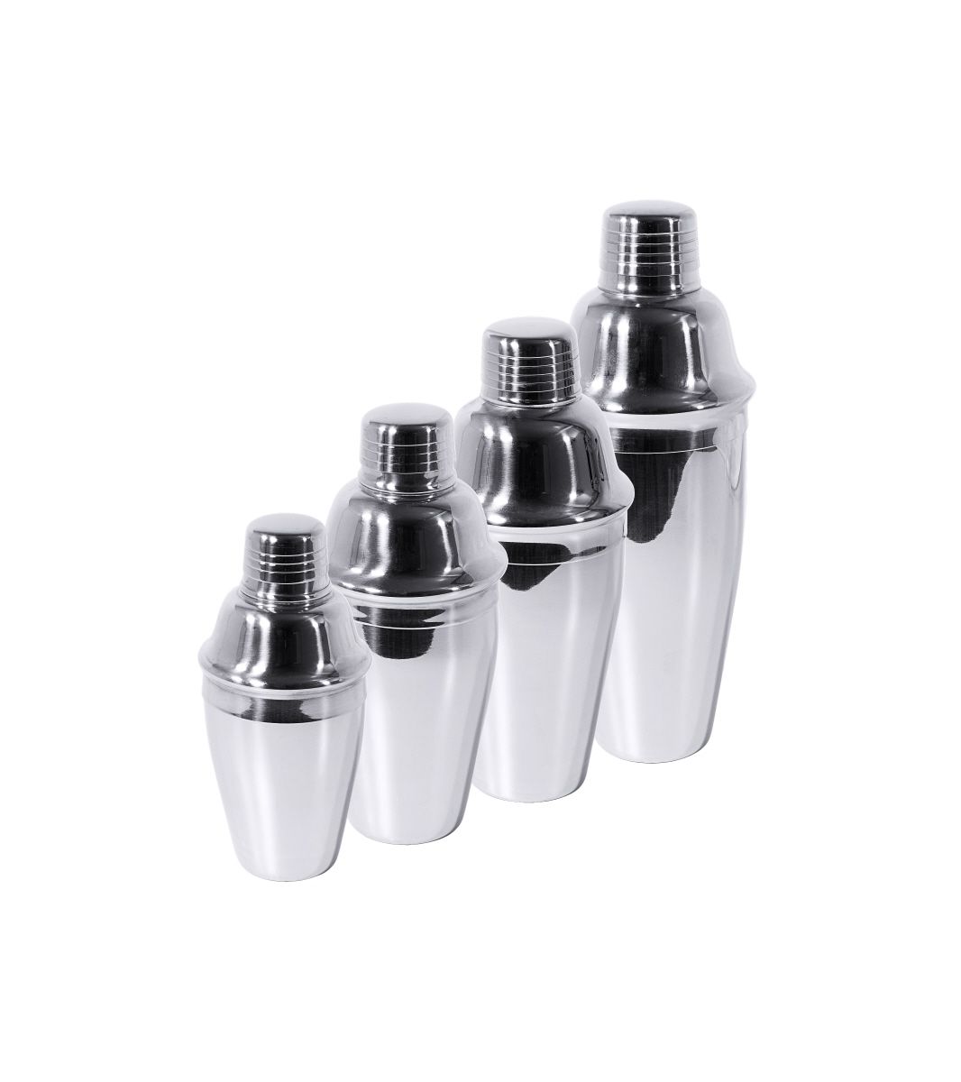 04553 Shaker 3-teilig 0,7l Ø 8,5cm H: 23,5cm 18/10