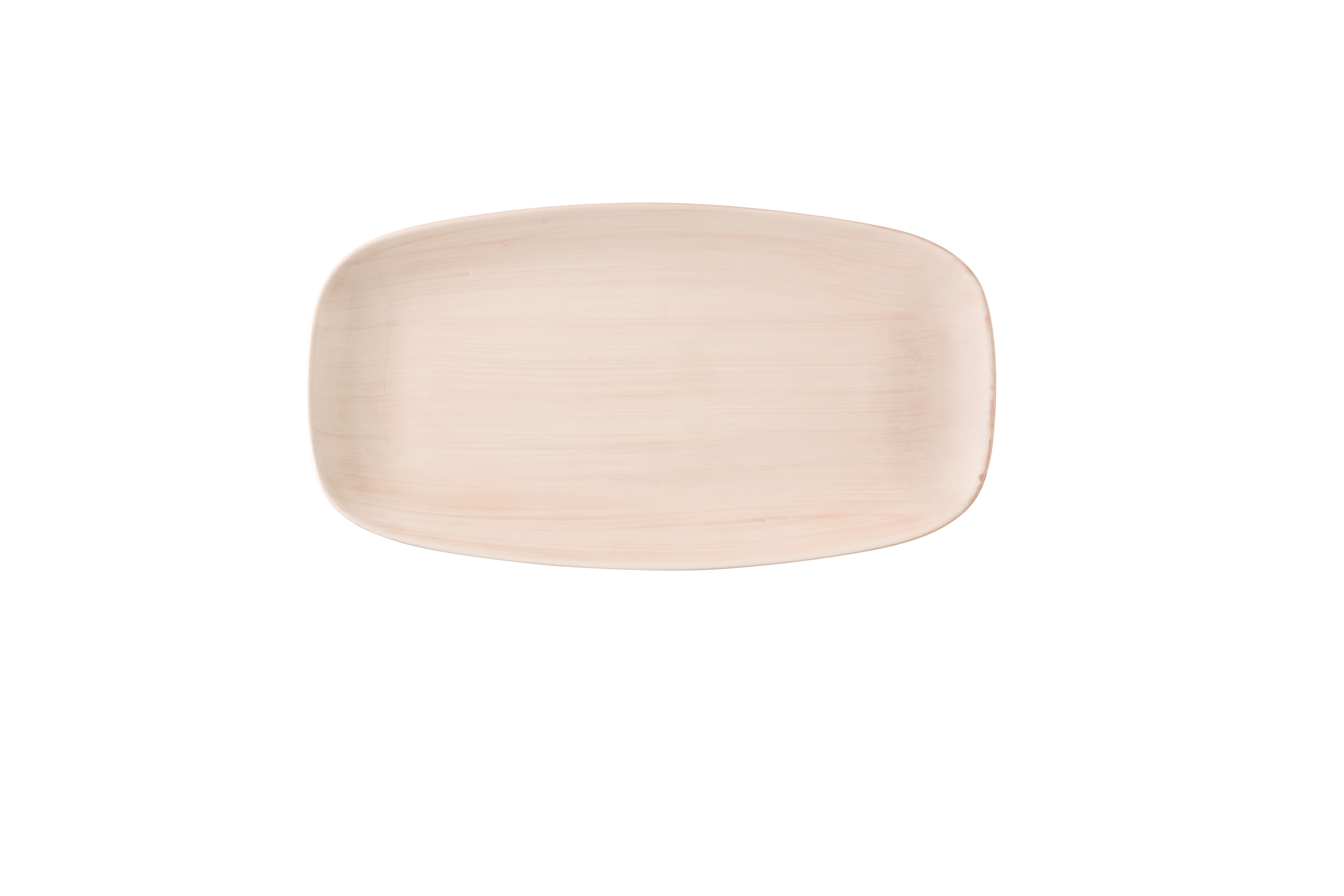 Platte oblong rechteckig 29,8x15,3cm STONECAST CANVAS coral
