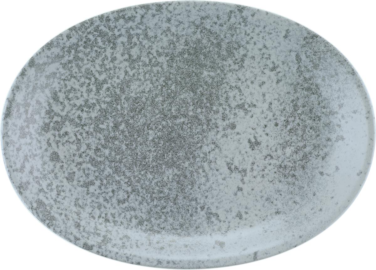 Platte oval 37x27cm SANDSTONE GRAY