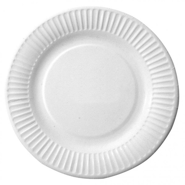 84898 100 Stück Pappteller rund 18cm