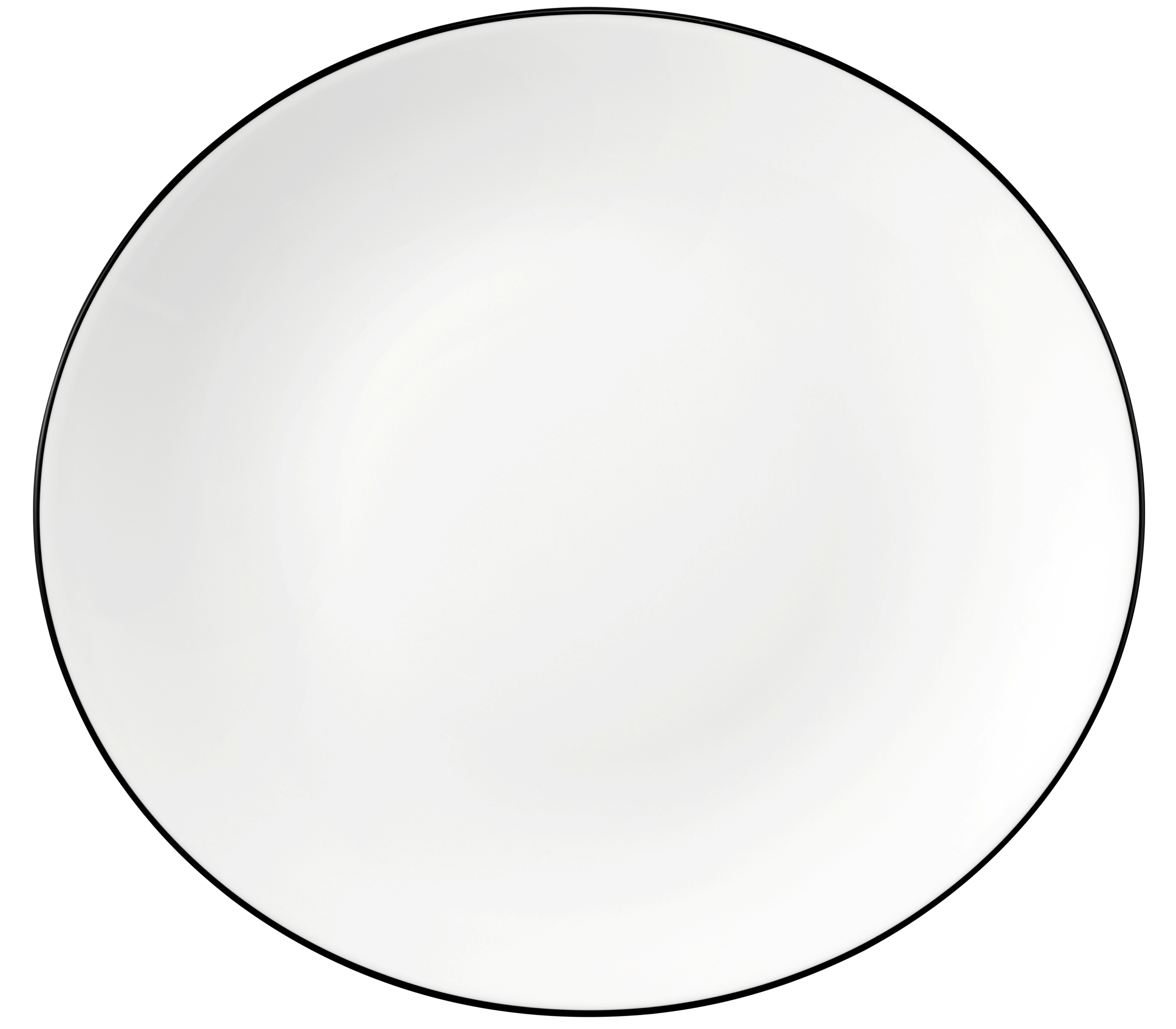 Teller oval oval 5192 29cm MODERN LIFE black line