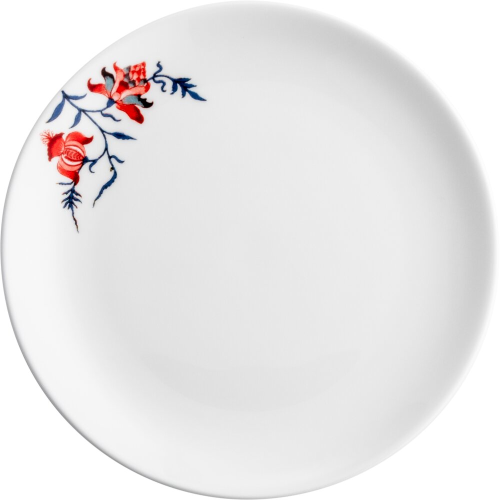 Teller flach coupe 16,5cm RED GARDEN