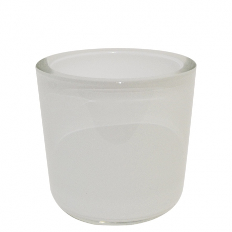 152297 8 Stück Windlicht rund 7,5cm Q-LIGHTS warmweiß  H. 7,5cm