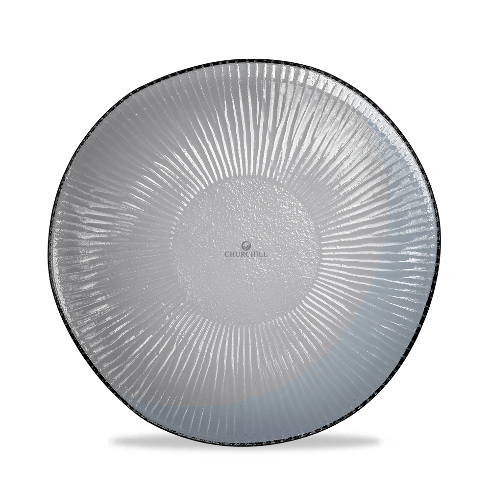 Teller 22,5cm BAMBOO GLASS dusk Glas