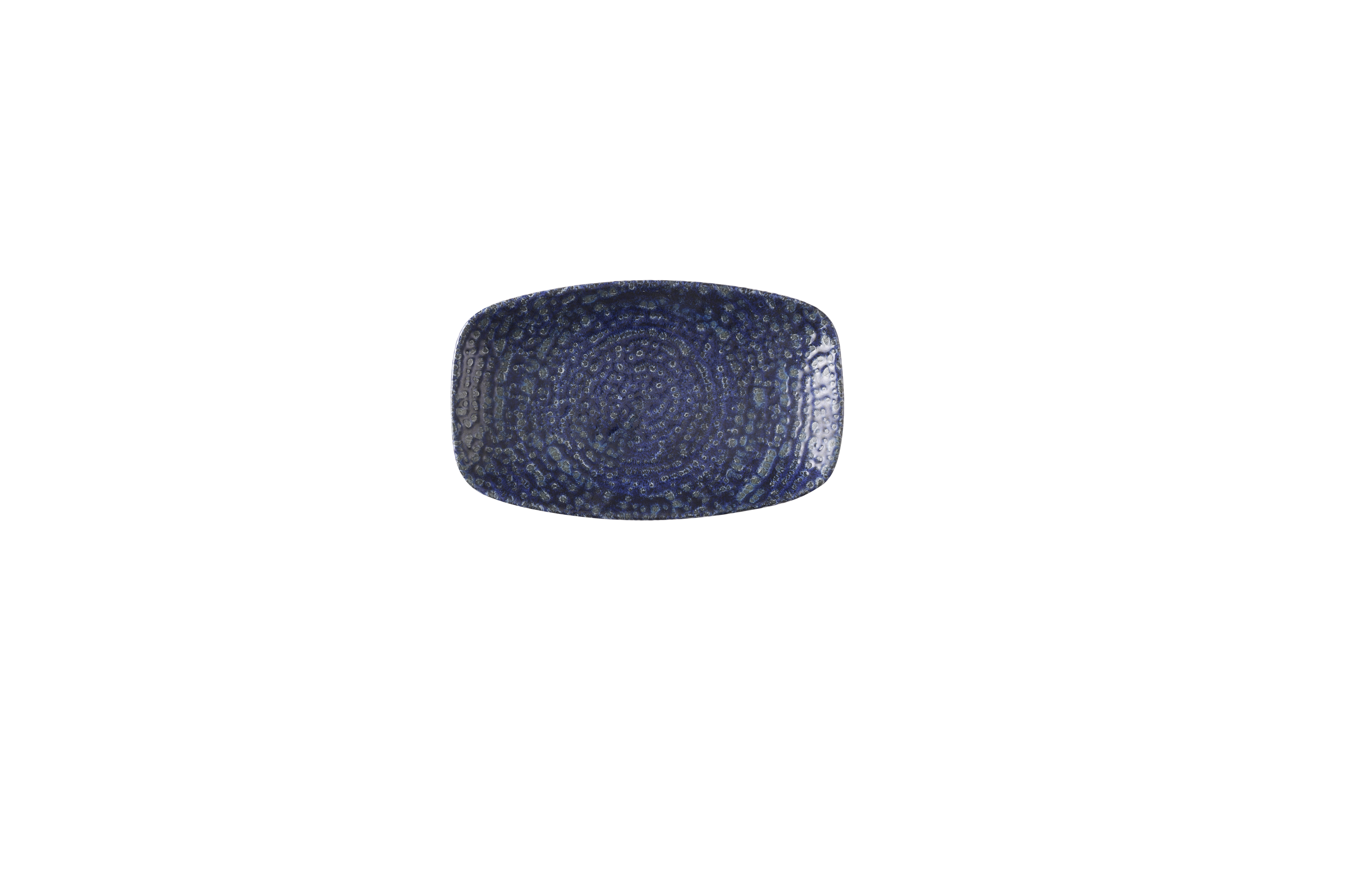 Platte oblong rechteckig 20x12,1cm HOMESPUN CHROMA twilight
