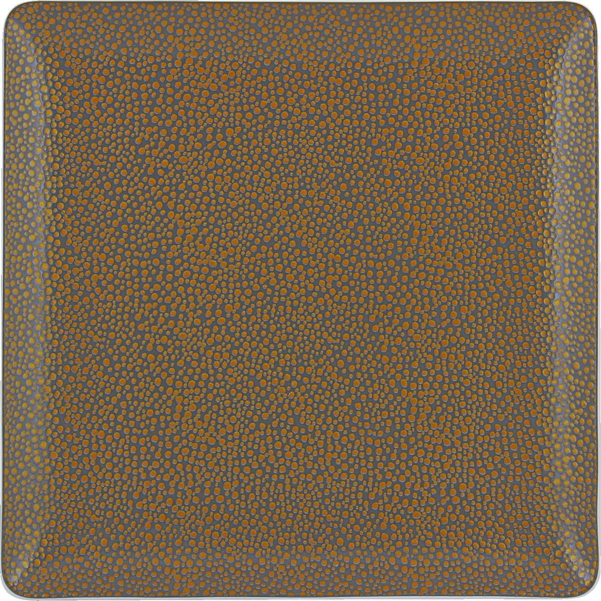 Teller flach quadratisch coup 20x20cm PURITY PEARL gold