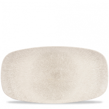 Platte oval coup 35,5x18,9cm RAKU agate grey