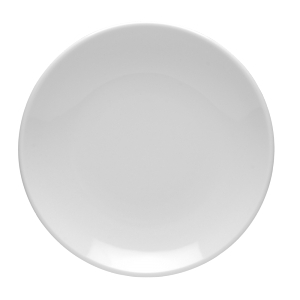 128954 Teller flach coup 16,5cm CLASSIC white