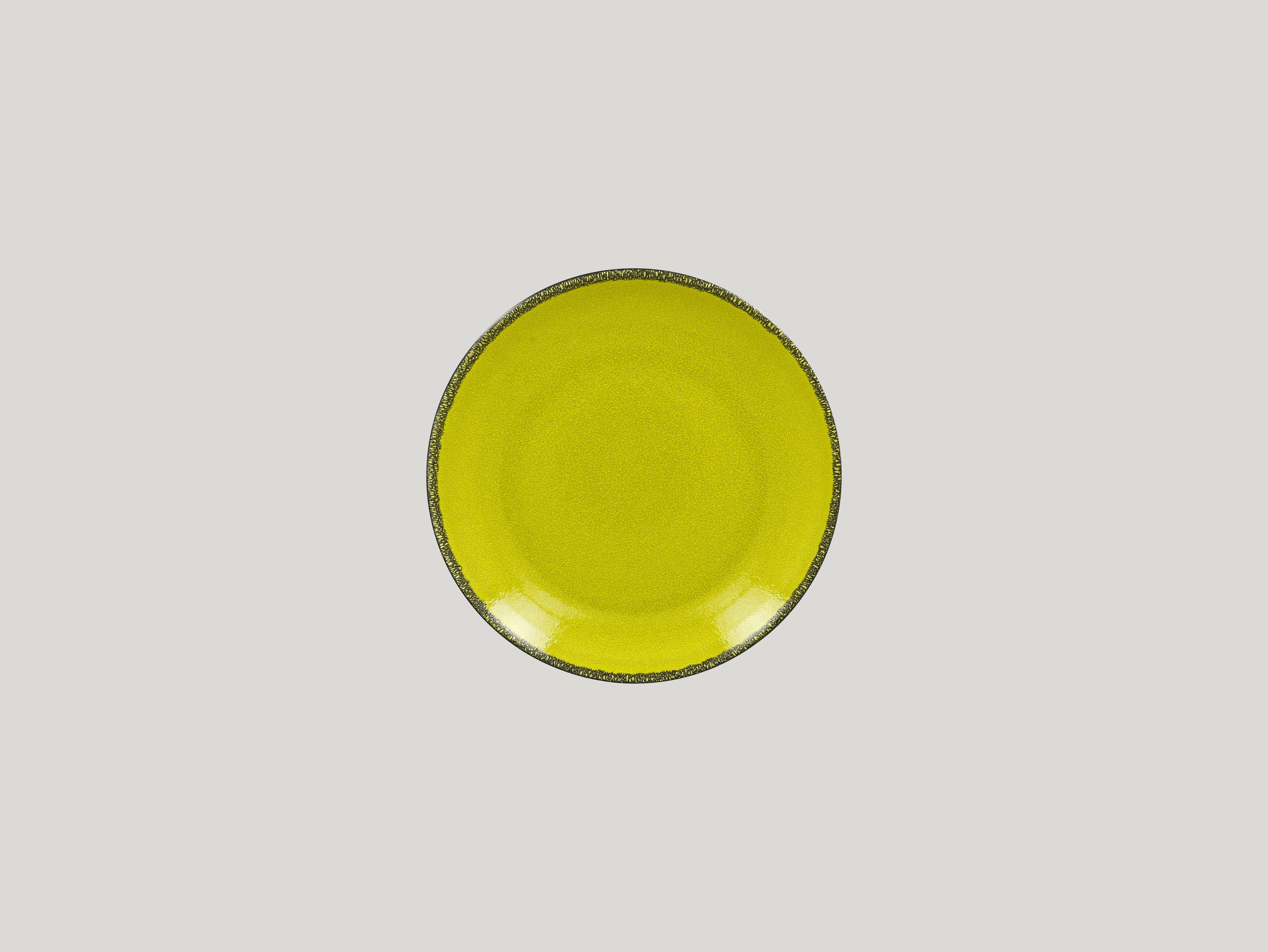 Teller flach coup Ø17,9cm H2,1cm FIRE green