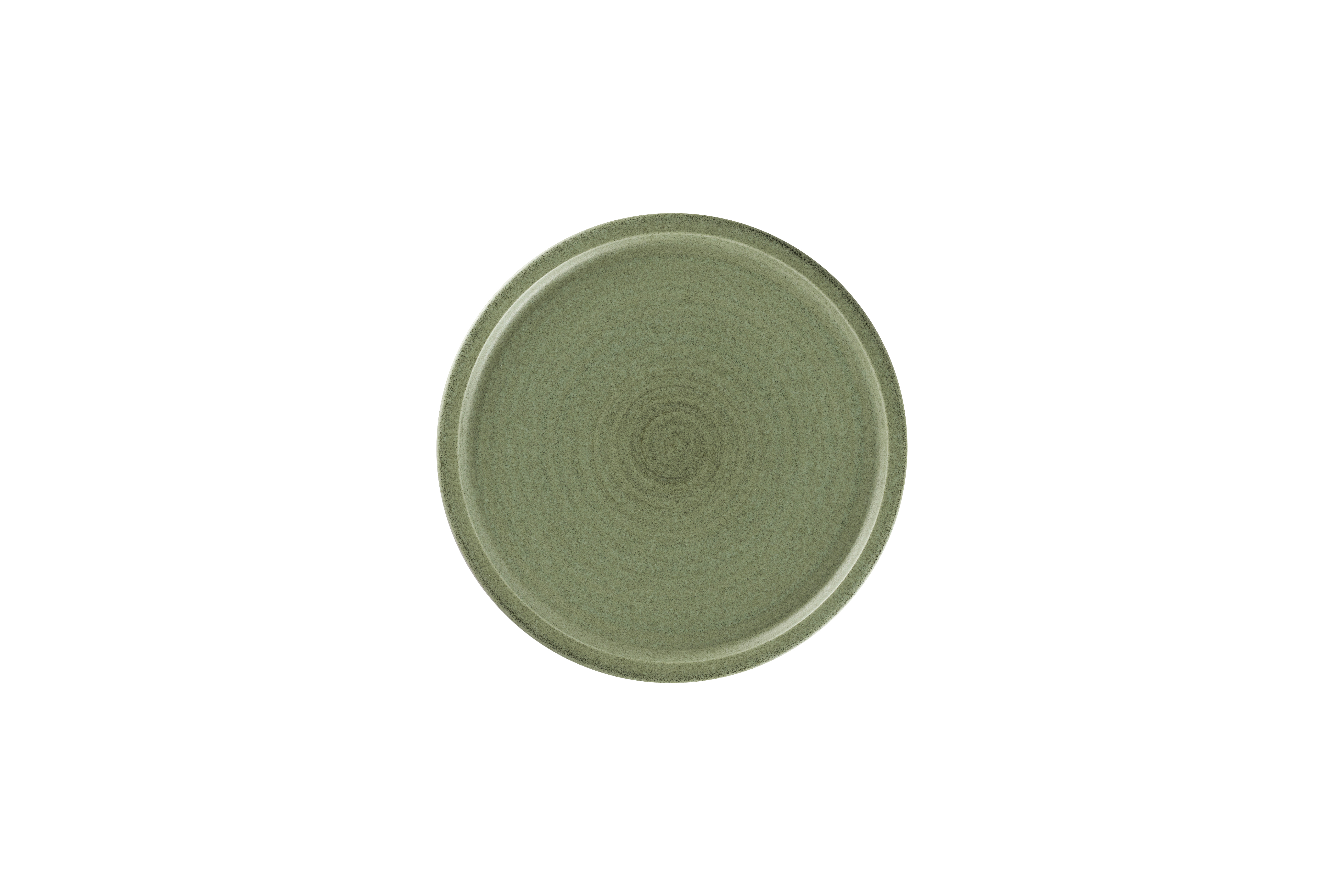 Teller flach coup Ø20,4cm H2,1cm 0 EASE SELVA dark green