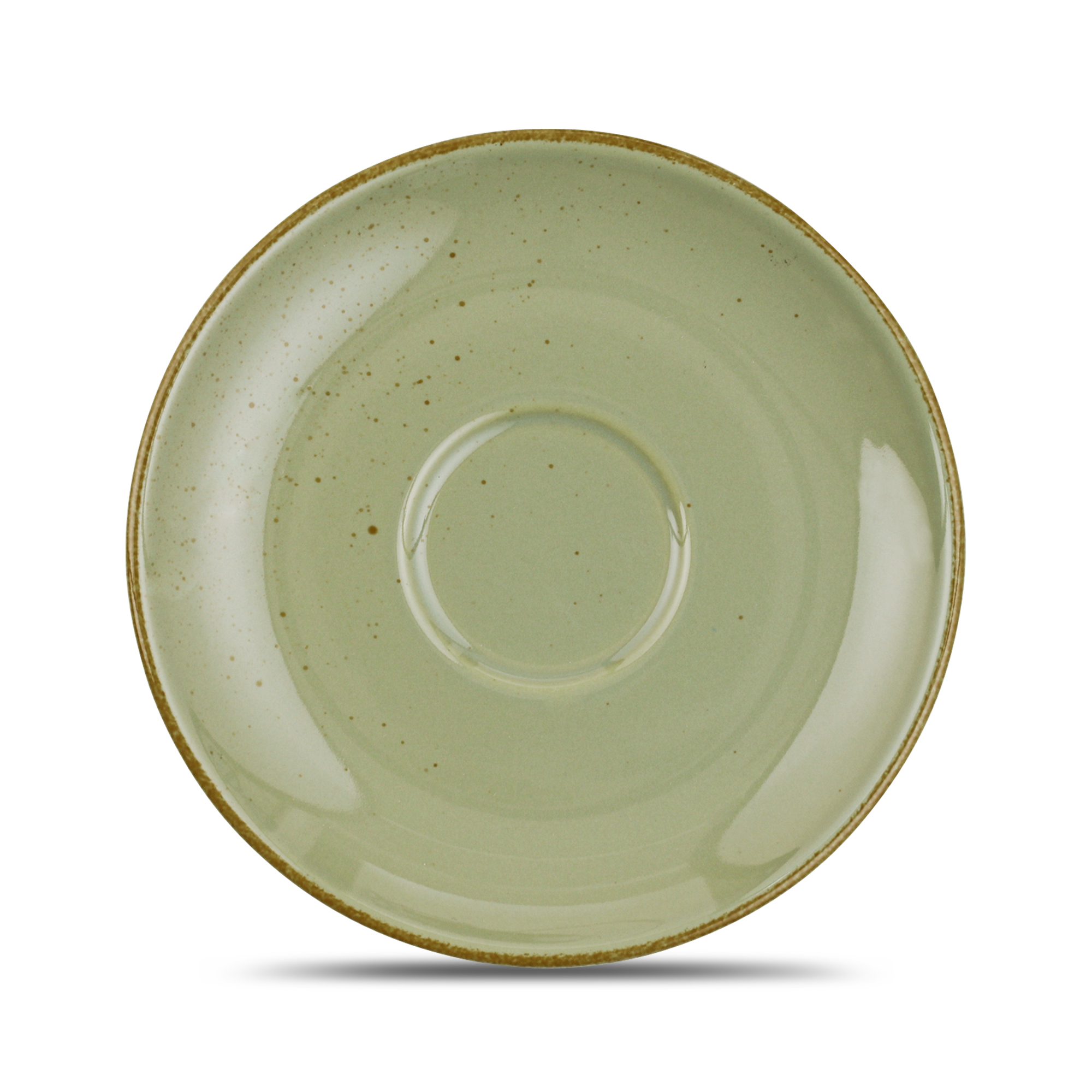 156461 Milchkaffee-Untertasse 16cm SMART olive smash
