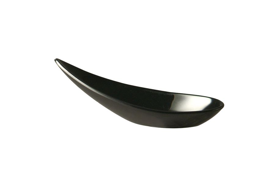 Fingerfood-Löffel MING HING schwarz 11x4,5cm H:4cm