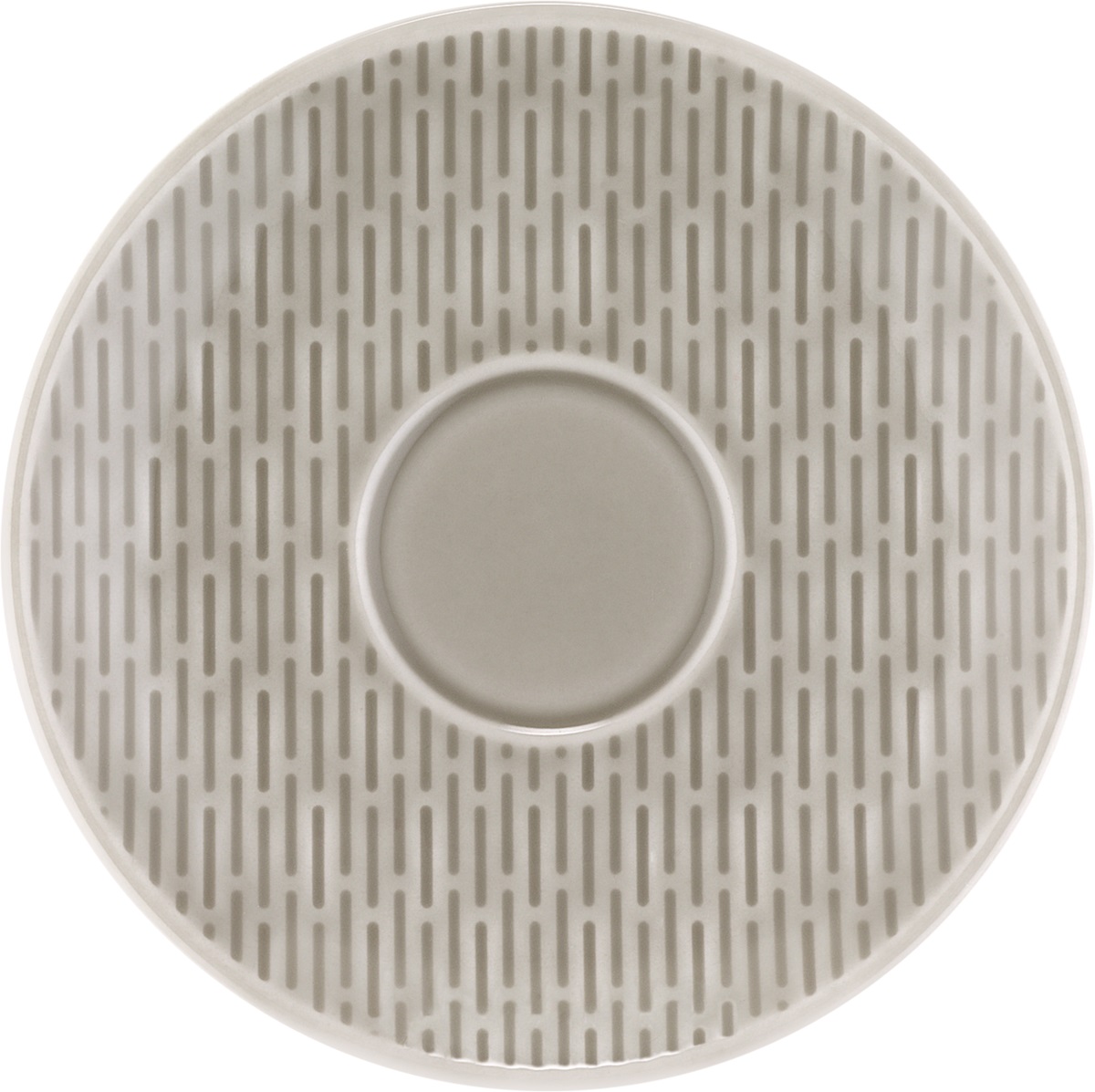 Espressountertasse coup relief 12cm SCOPE GLOW GRAY