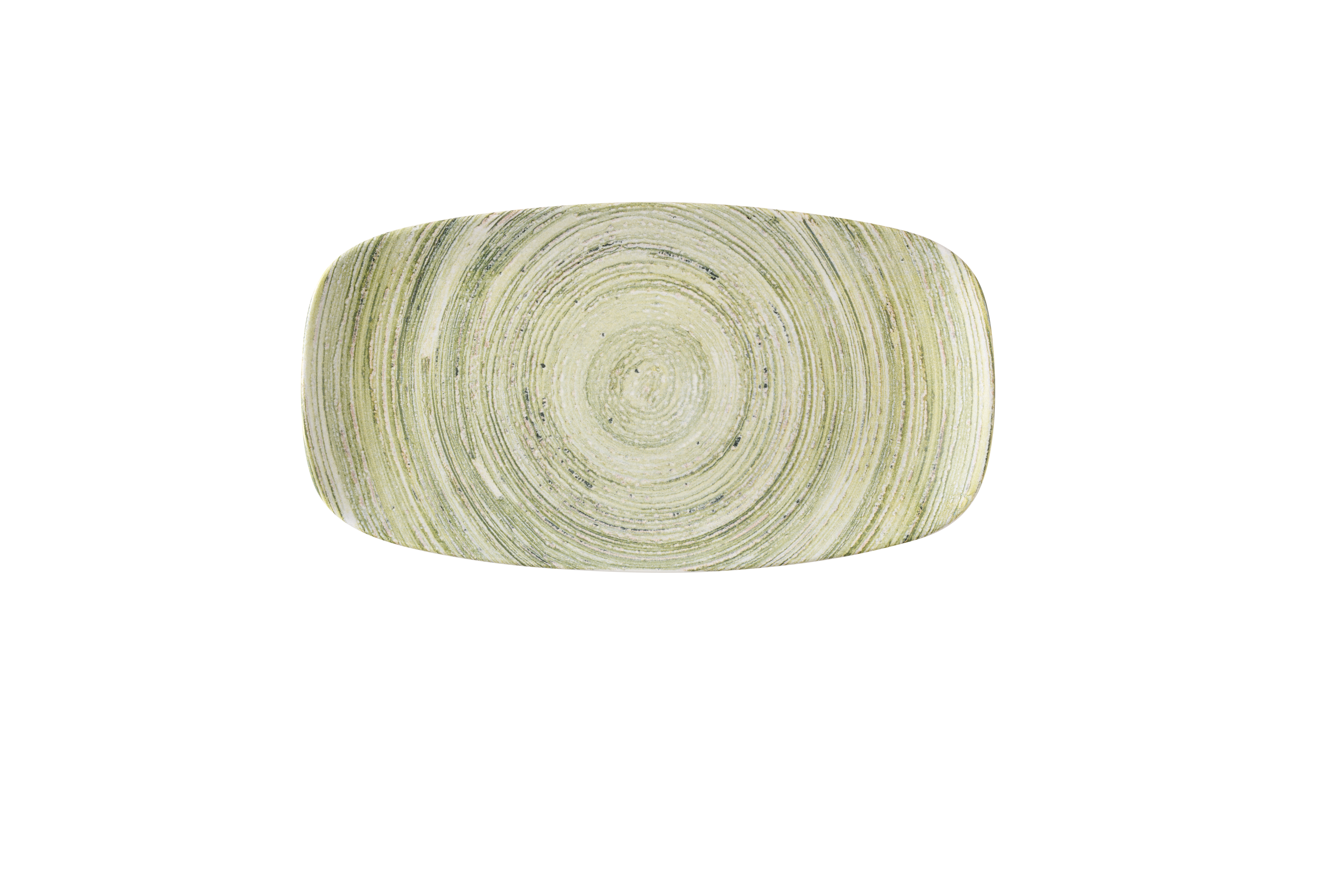 Platte oblong rechteckig 35,5x18,9cm ELEMENTS fern