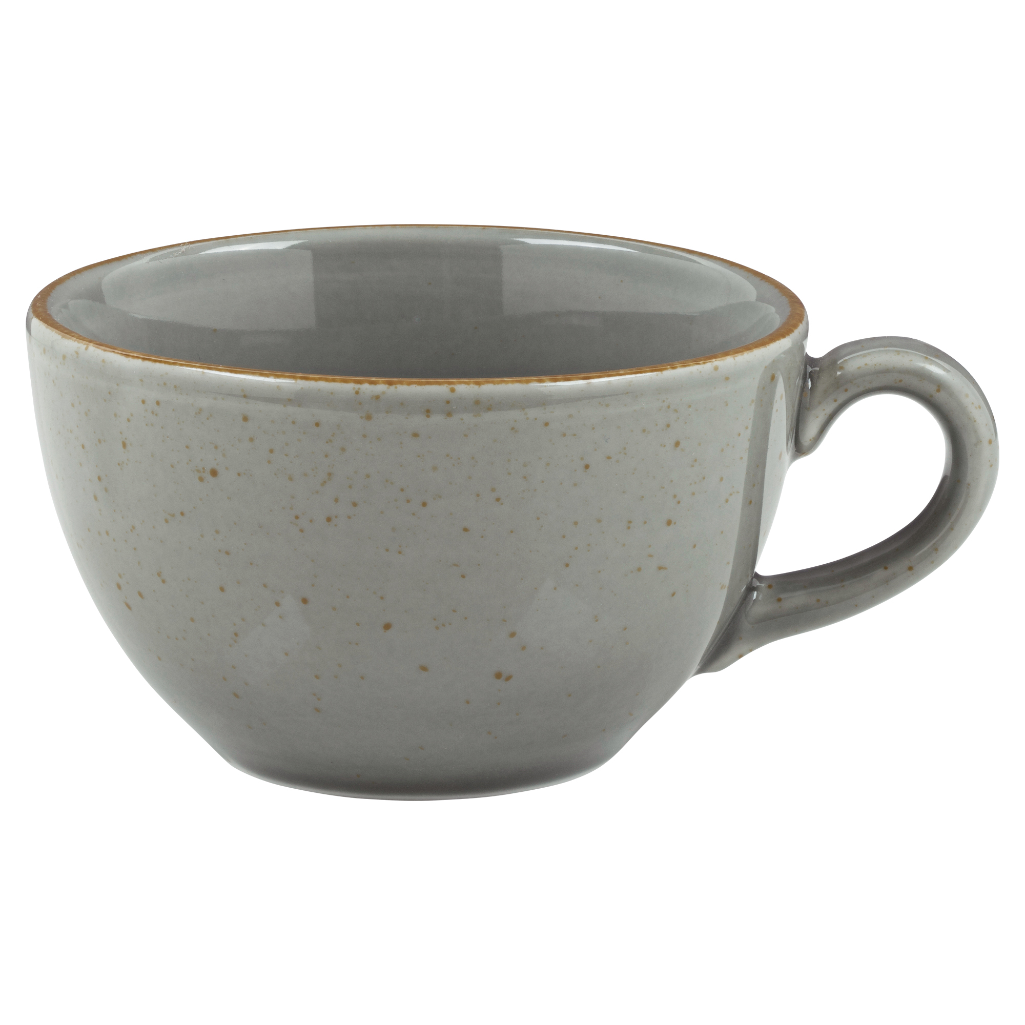 Milchkaffeetasse 0,40l SMART spotted grey