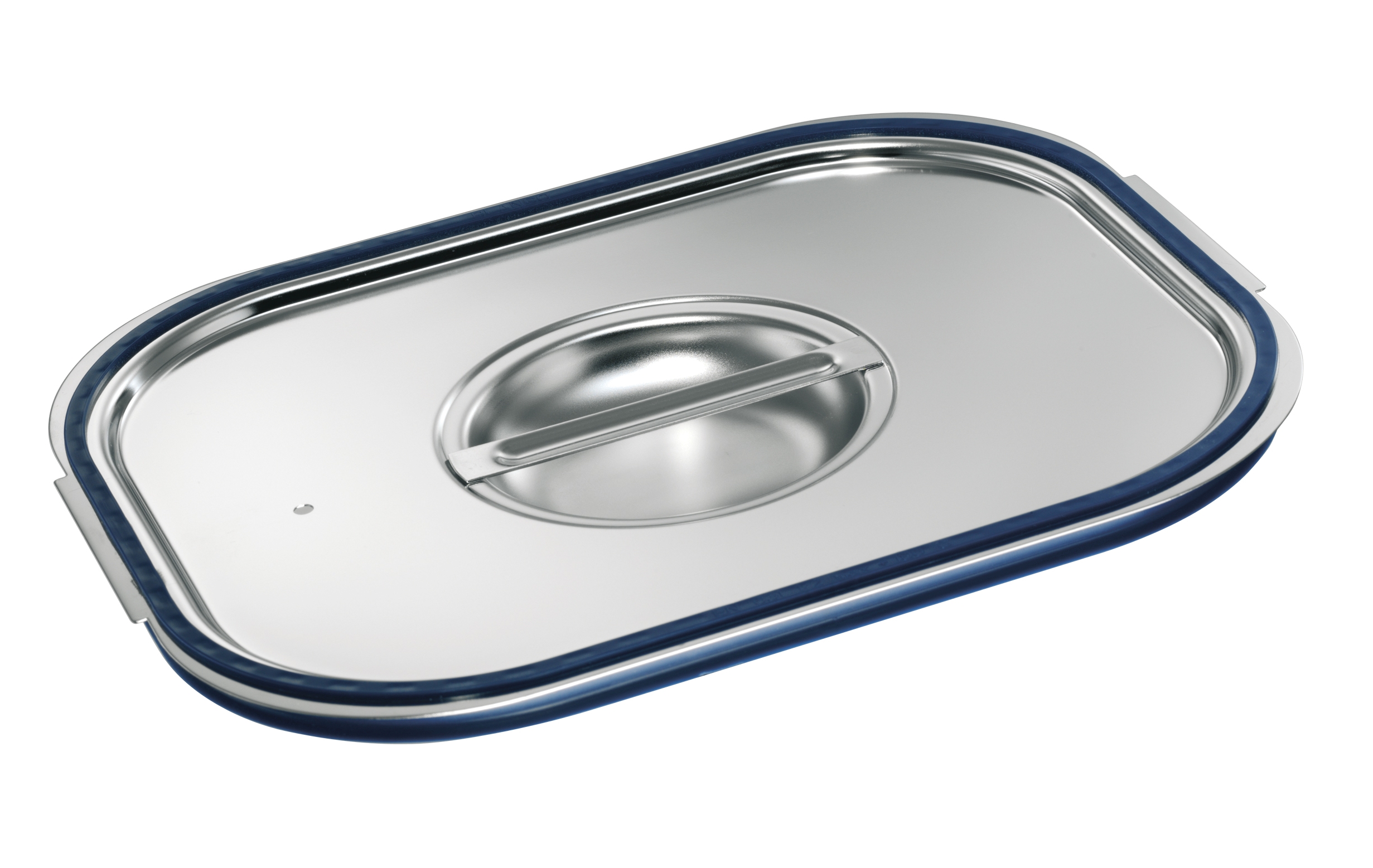 GN-Deckel 1/2 mit Silikondichtung 18/10