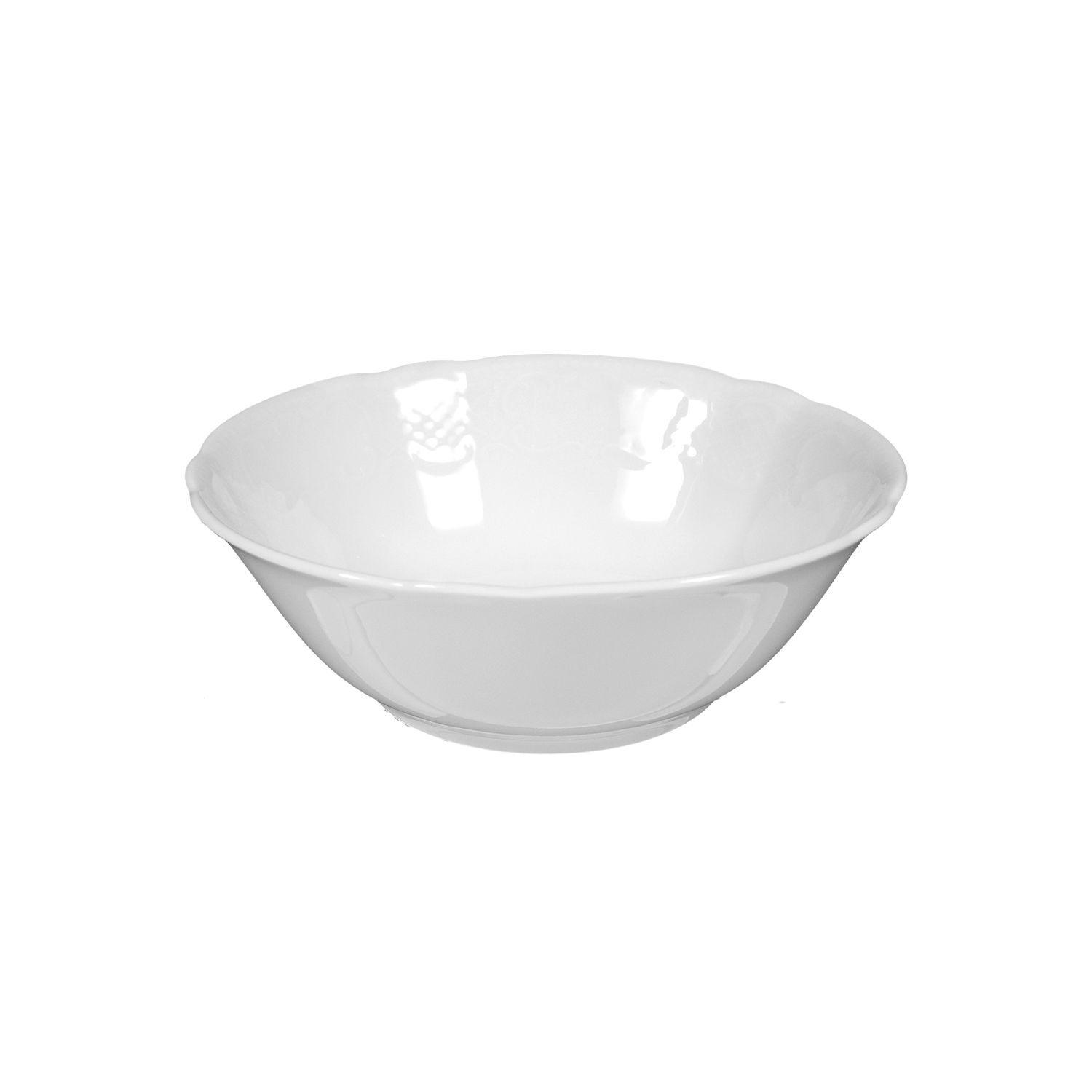 276104Qyeinn8PbhmW Schale rund 18cm SALZBURG weiß