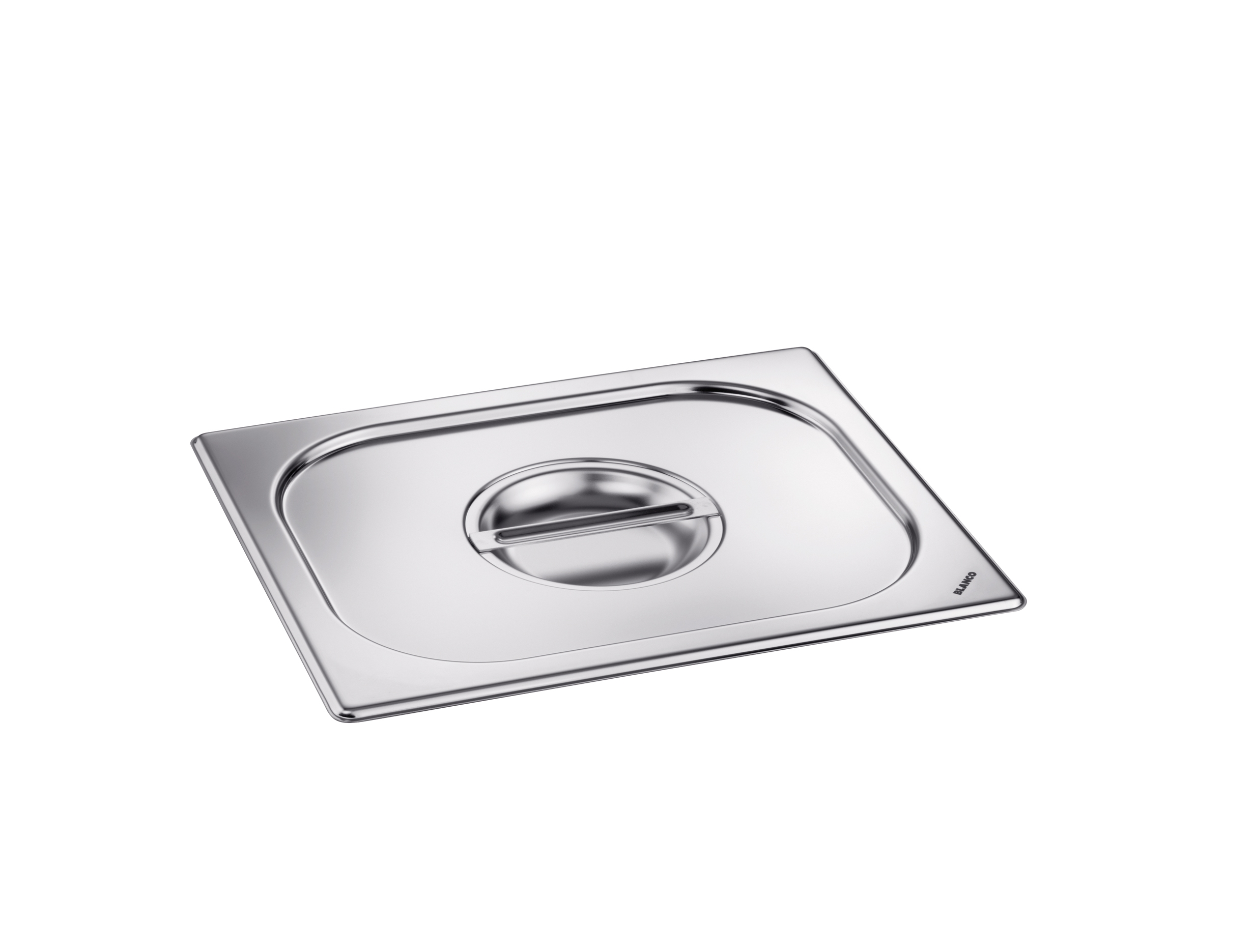 GN-Deckel 1/2 mit Griffmulde 18/10