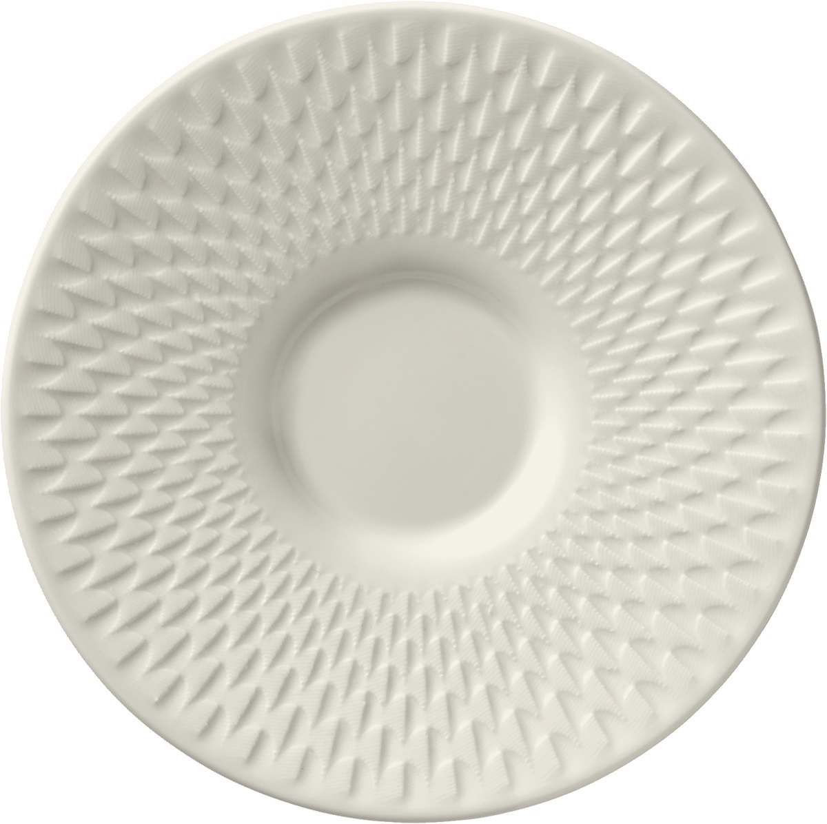Espressountertasse rund Relief 14cm PURITY REFLECTION