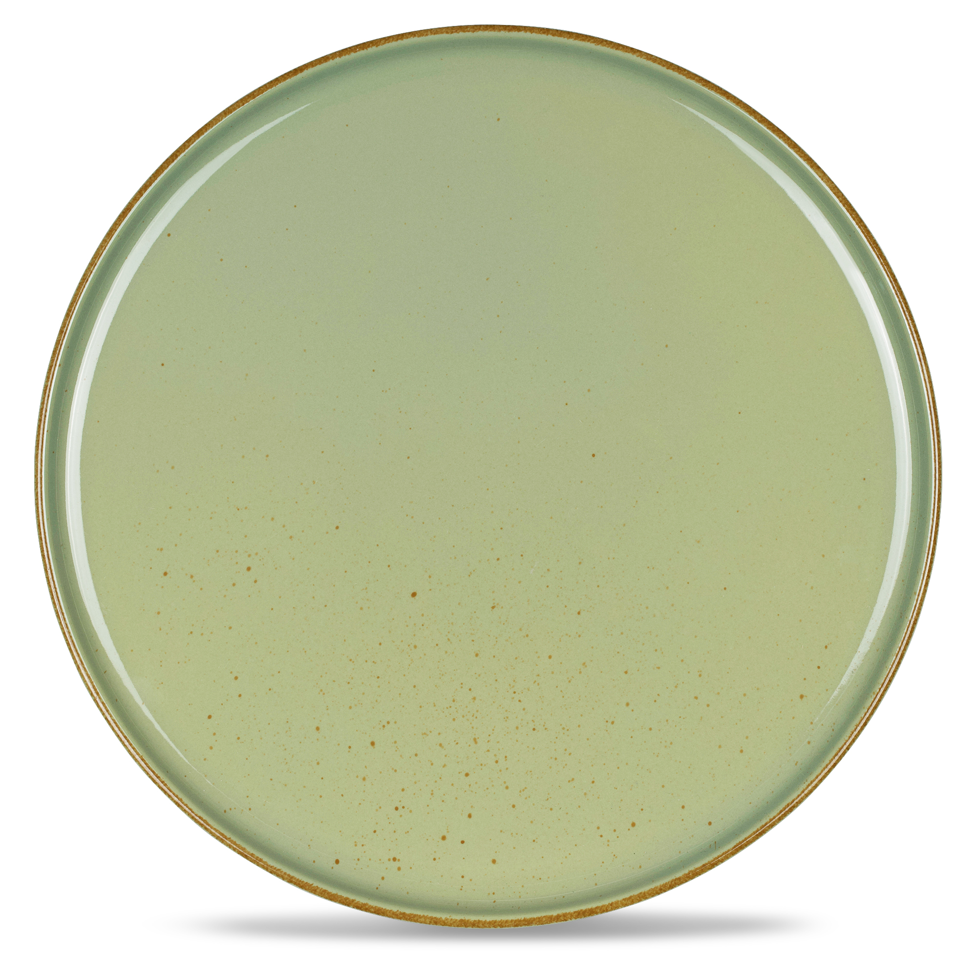 156449 Teller flach 28cm SMART olive smash