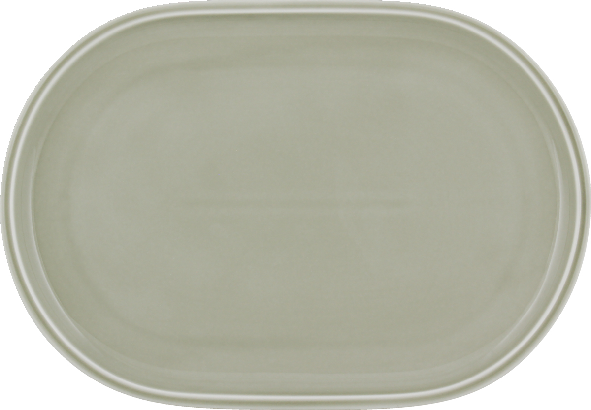 Platte oval coup 30x19cm SHIRO GLAZE STEAM