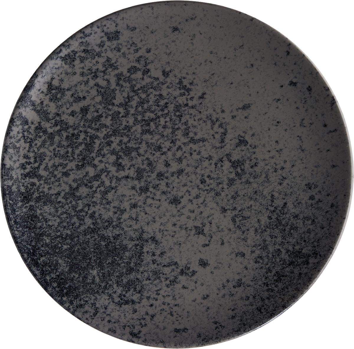 Teller flach rund coup 30cm SANDSTONE BLACK