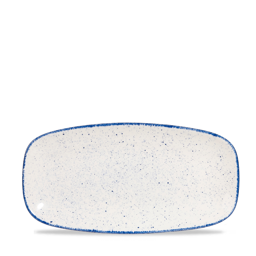 Platte Chef's rechteckig 29,8x15,3cm STONECAST HINTS indigo