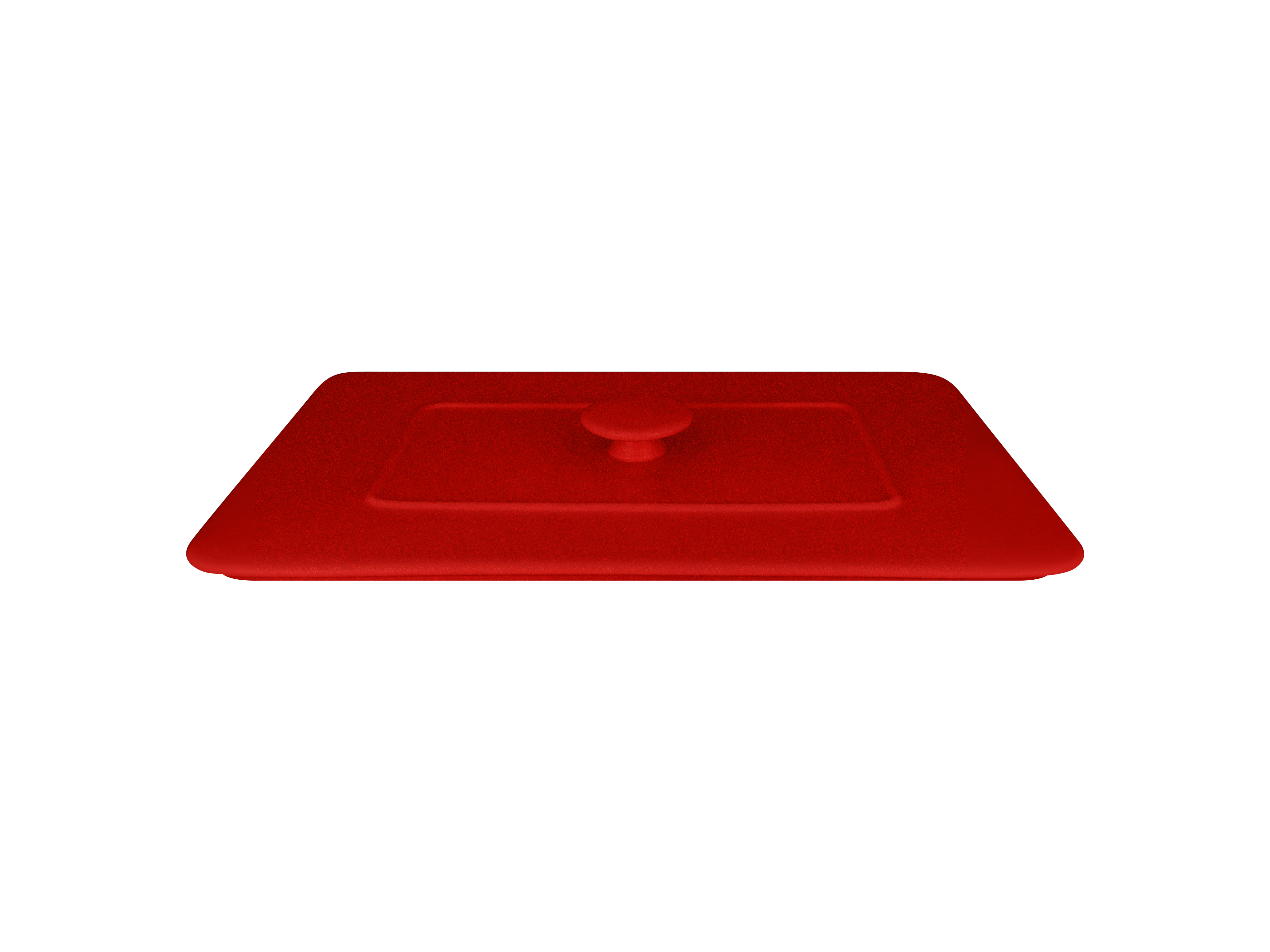 Deckel eckig 32,5x22cm NEOFUSION red