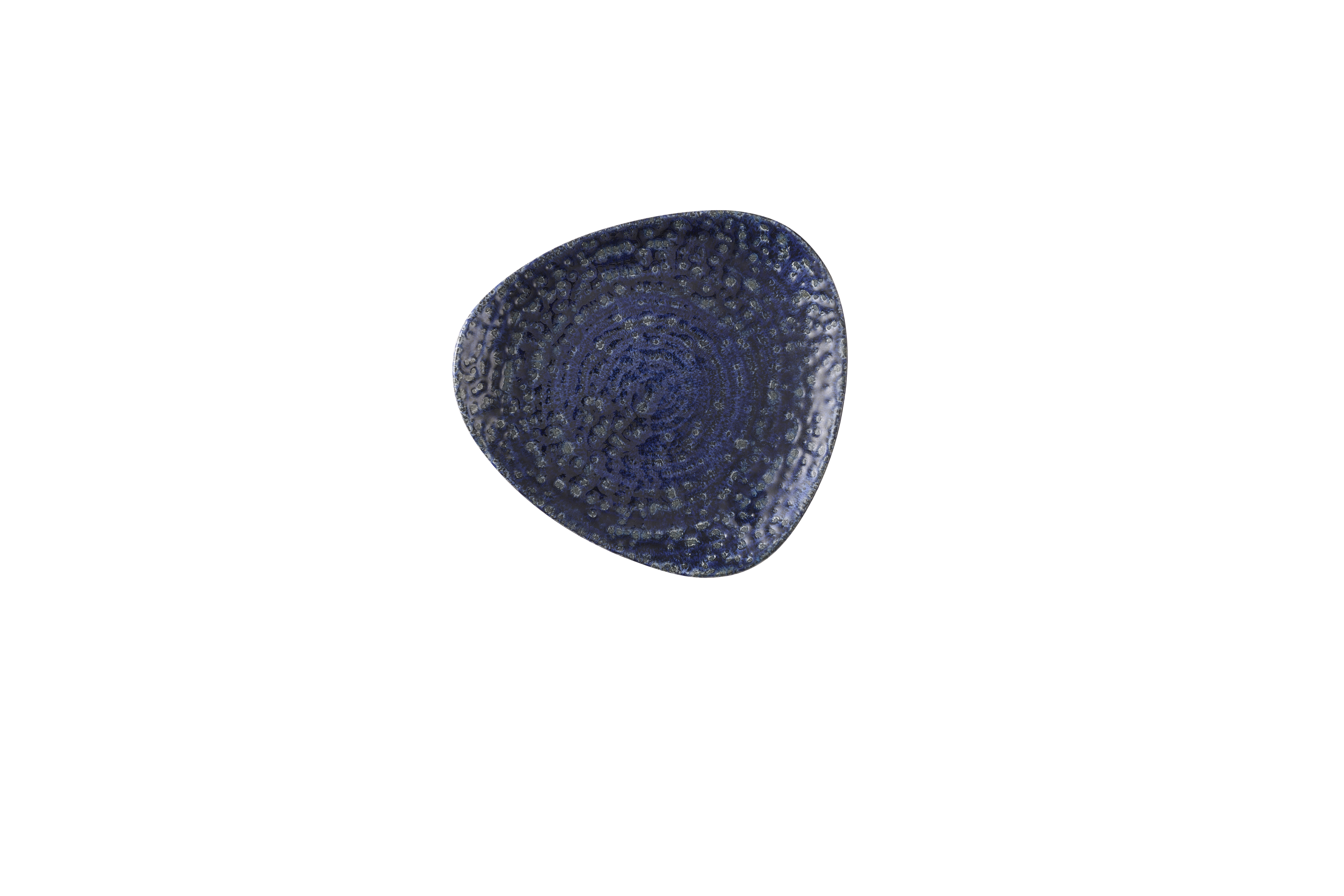 Teller flach dreieckig 19,2cm HOMESPUN CHROMA twilight