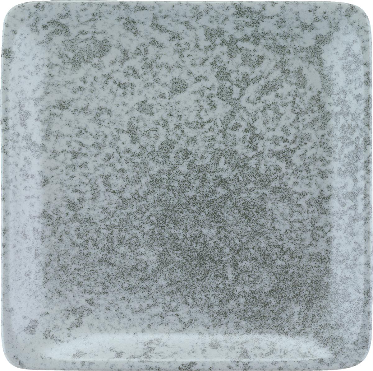 Teller flach quadratisch 29cm SANDSTONE gray