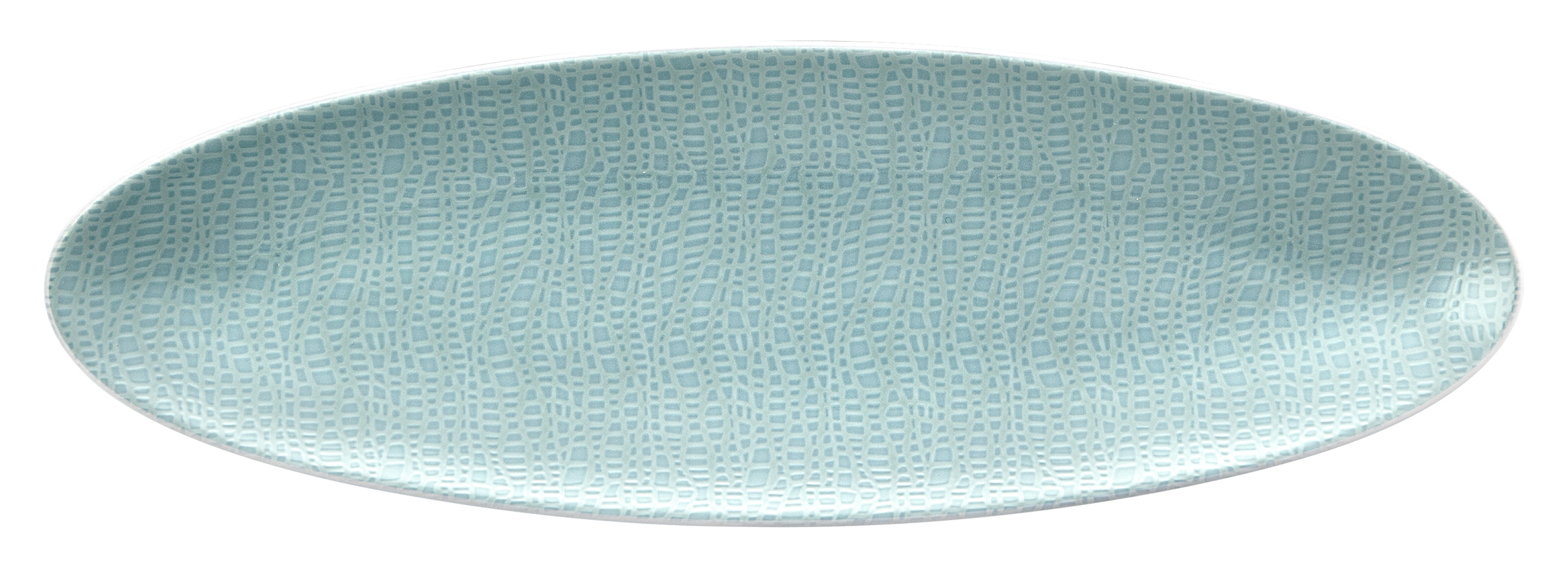 Platte C 35x11cm M5379 COUP FINE DINING FASHION türkis gemustert