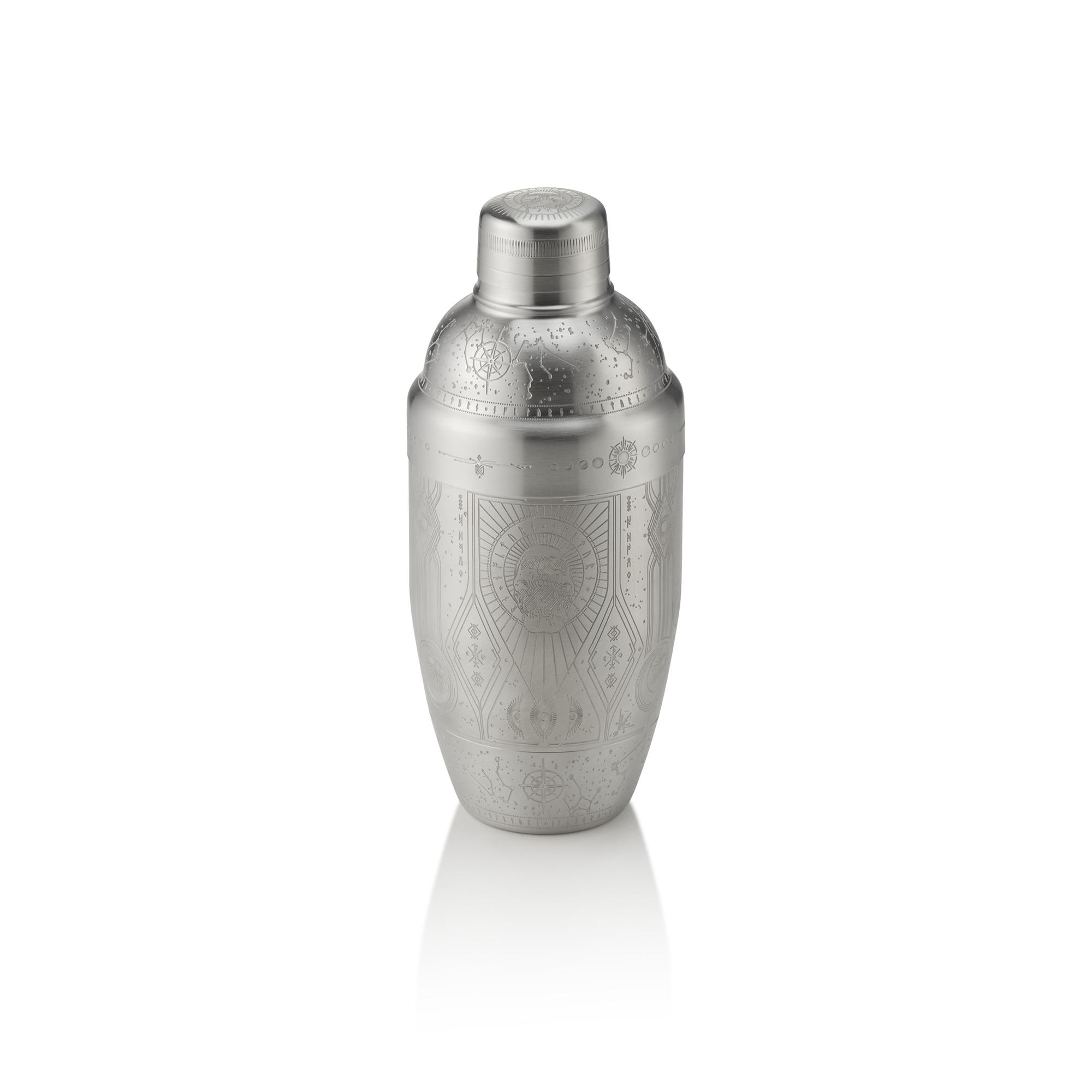 Shaker Tattoo 0,5l Ø8,5cm NOCTURN 18/8 silber Shaker Tattoo 0,5l Ø8,5cm NOCTURN 18/8 silber