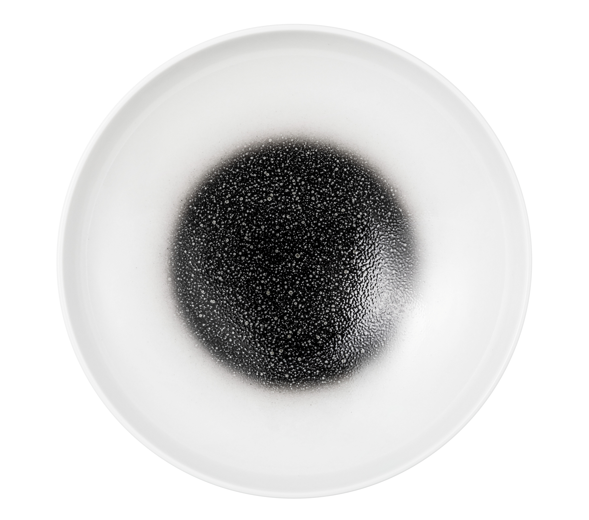 Teller rund tief 26cm M5404-26 GOOD MOOD intense spotted black