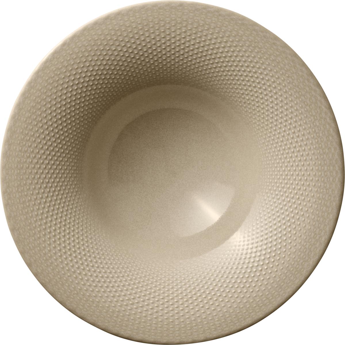 Teller tief coup Relief almond 27cm PINE