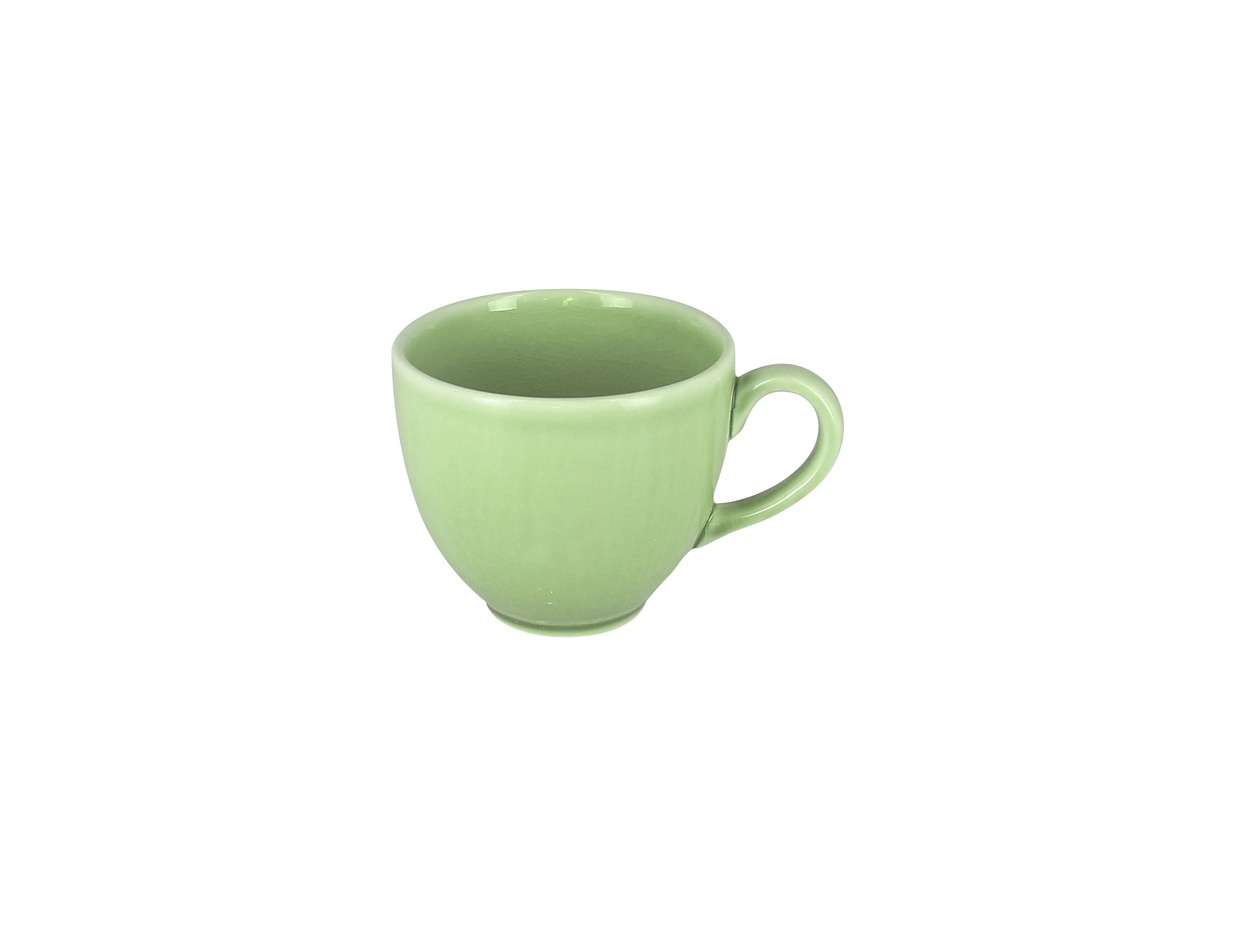 Kaffeetasse Ø8,5cm H7,5cm 0,23L VINTAGE green