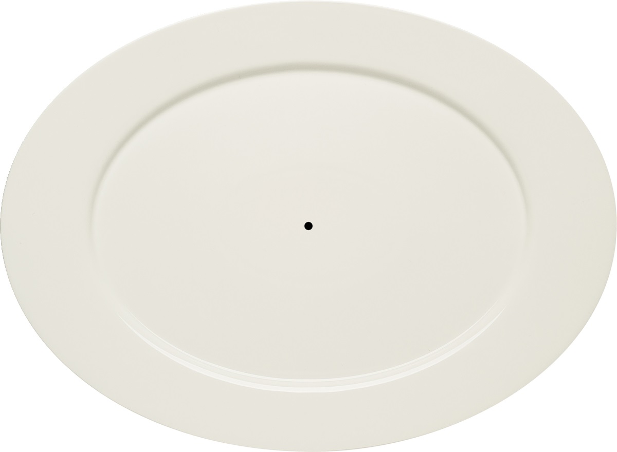 Etageren-Platte 38cm Platte oval Fahne 38cm PURITY