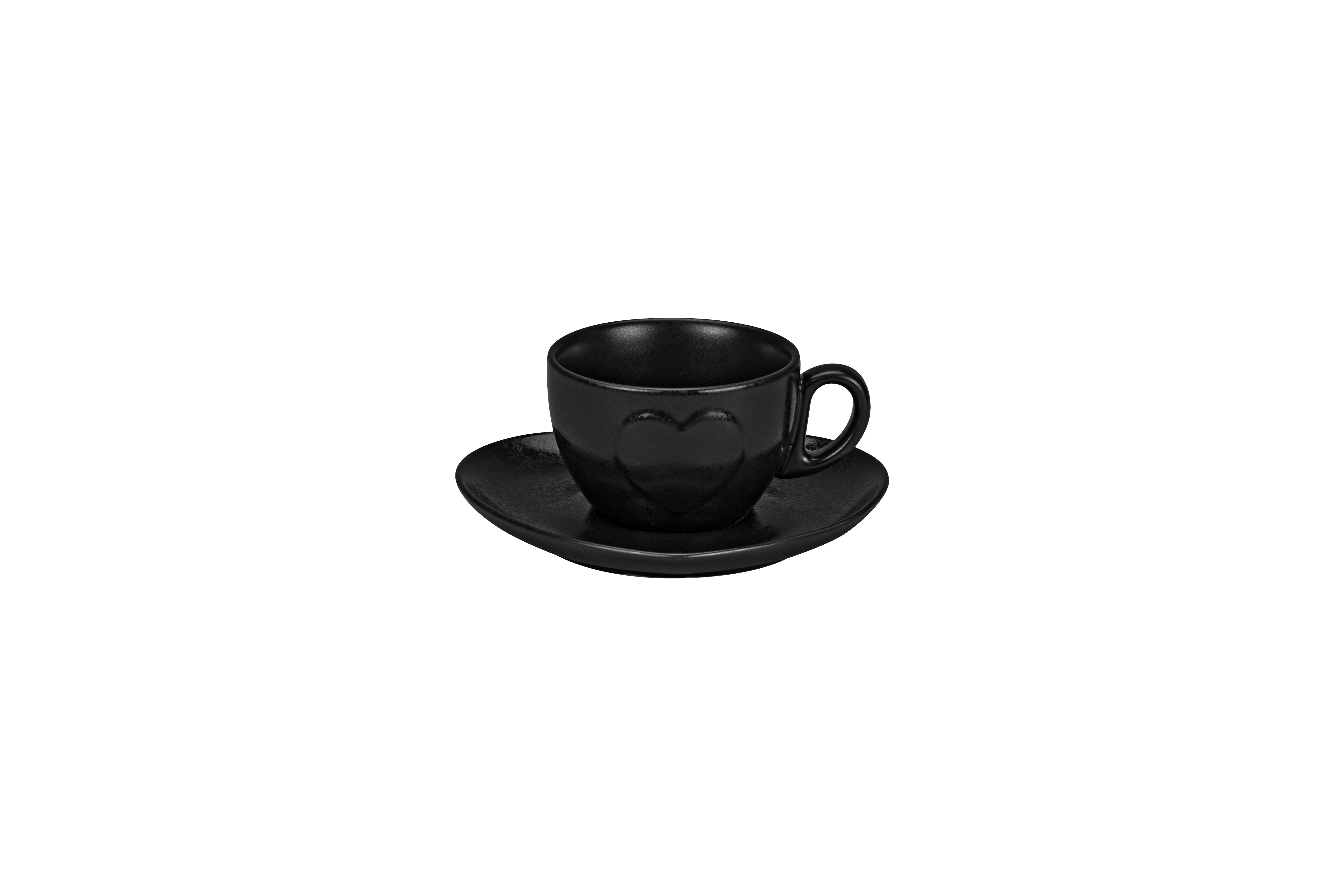 Kaffeetasse Ø9,4cm H6,3cm 0,23L CLICHÉ karbon black